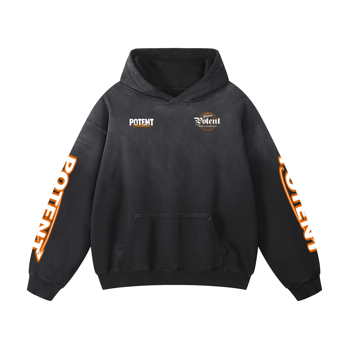 Heavyweight Sunfade Oversized Hoodie 400 GSM