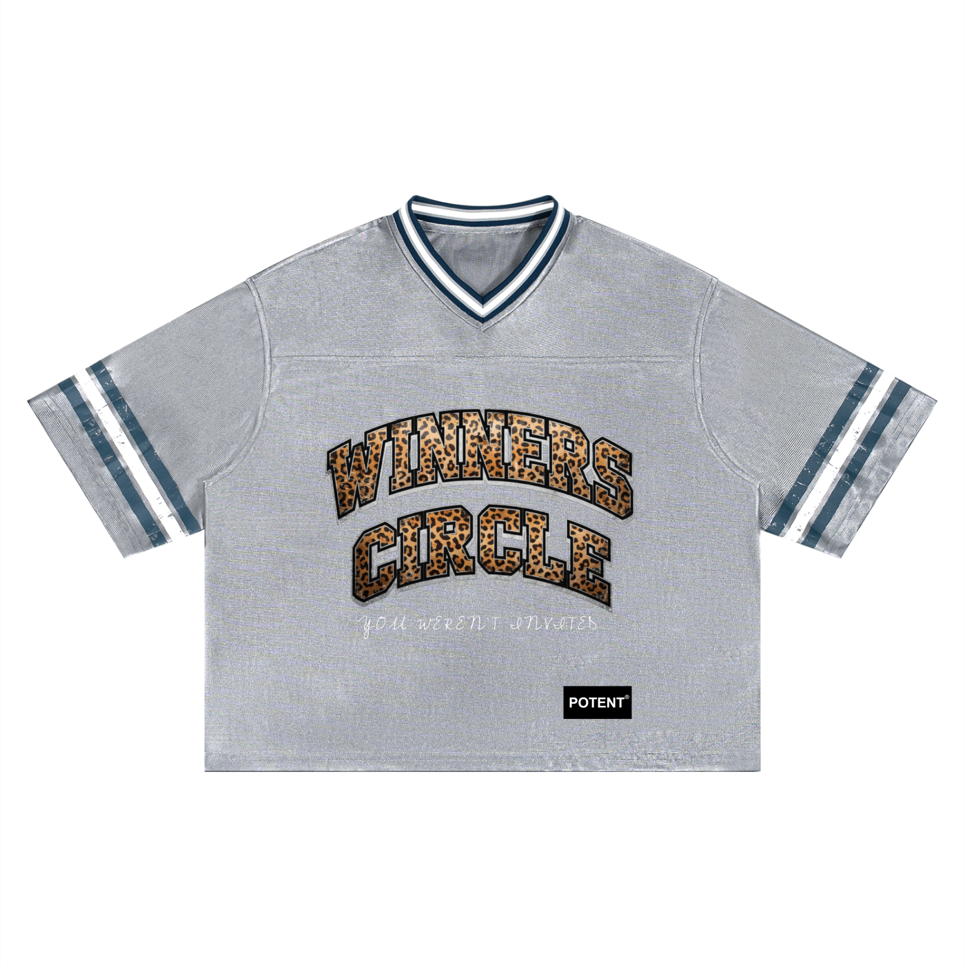 Unisex Boxy Striped Soccer Jersey