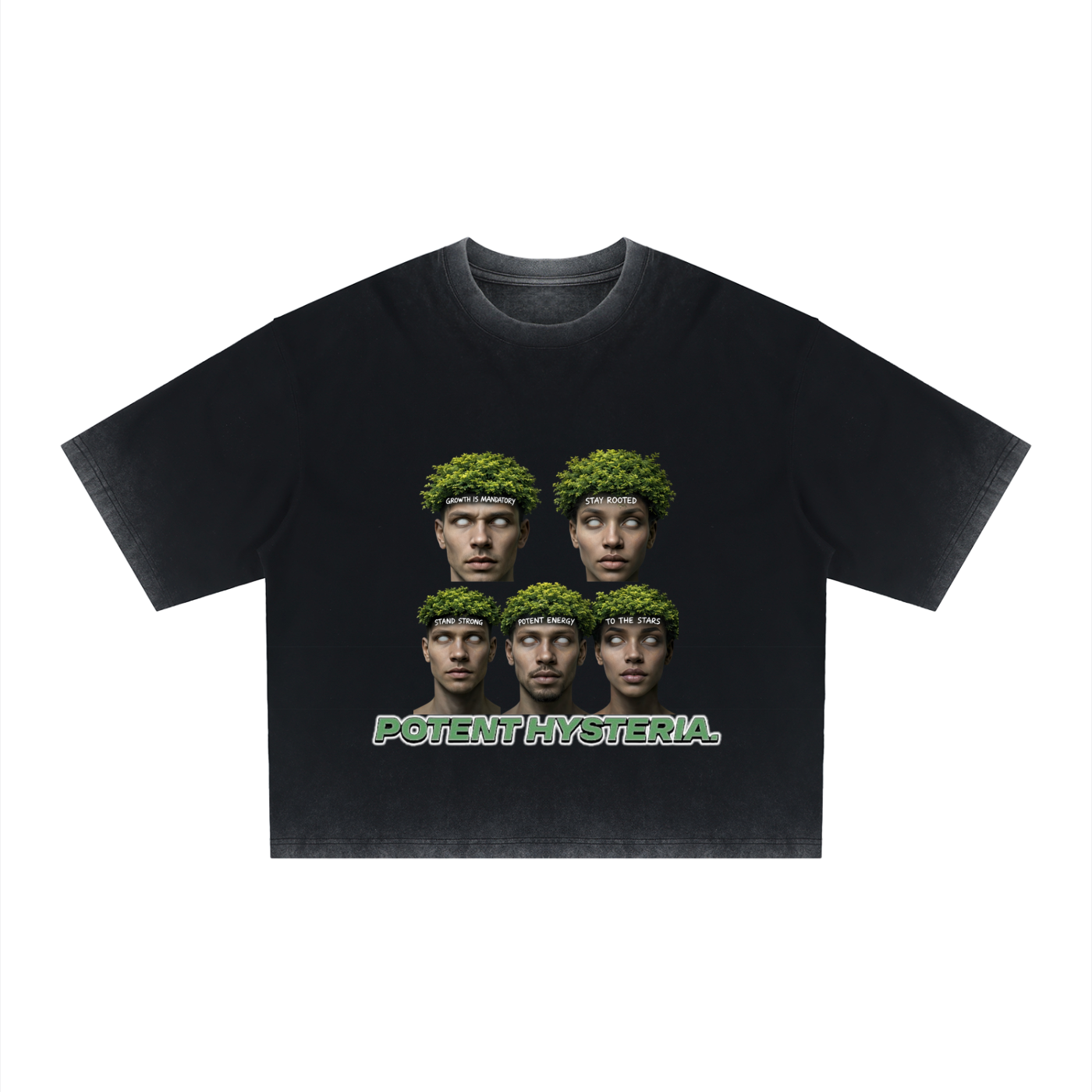 Unisex Reverse Dyed Boxy T-Shirt