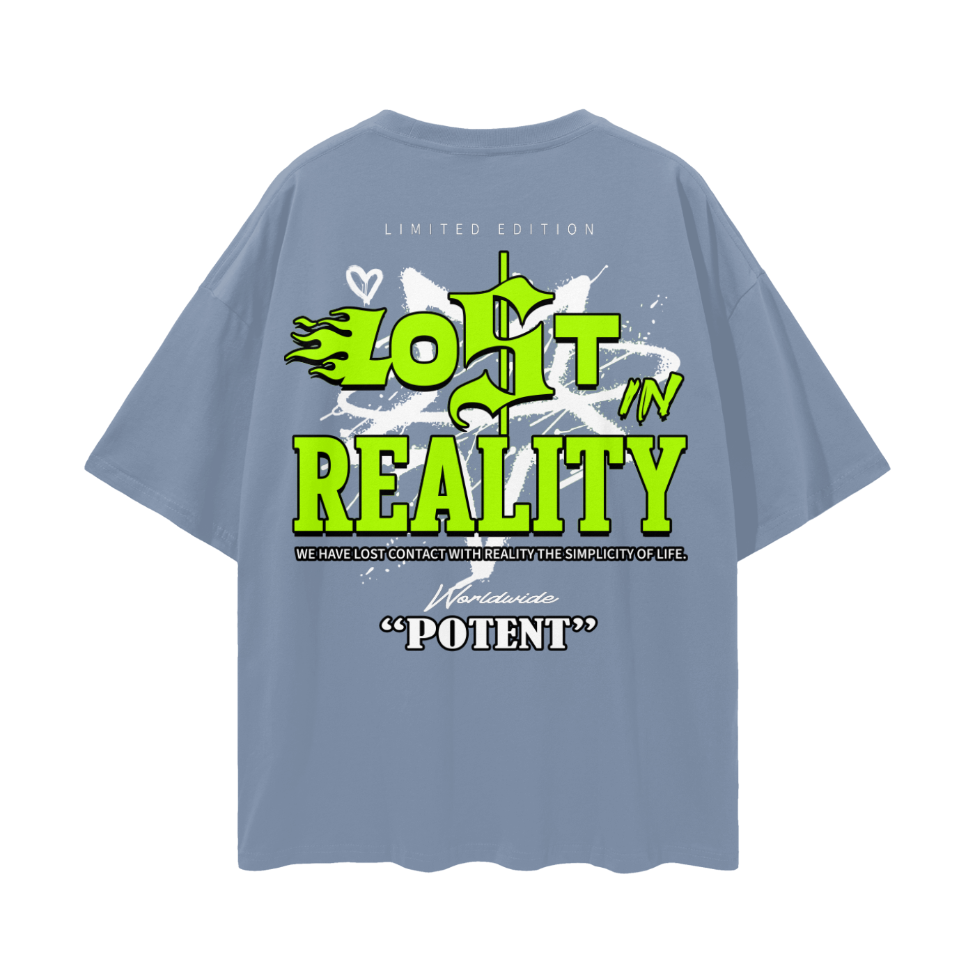 Streetwear Loose Drop Shoulder T-Shirt