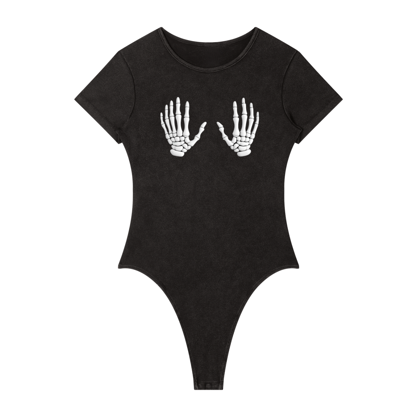 Women's Mineral Wash Crewneck Bodysuit