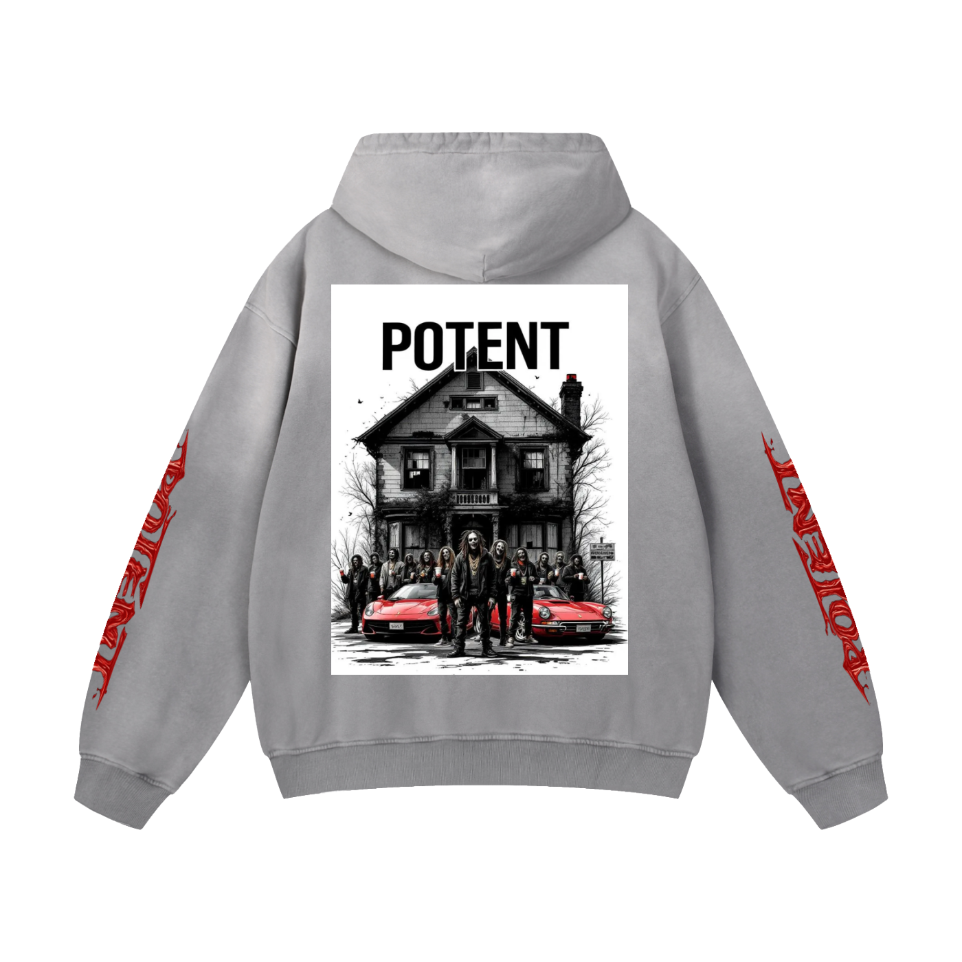 Heavyweight Sunfade Oversized Hoodie 400 GSM