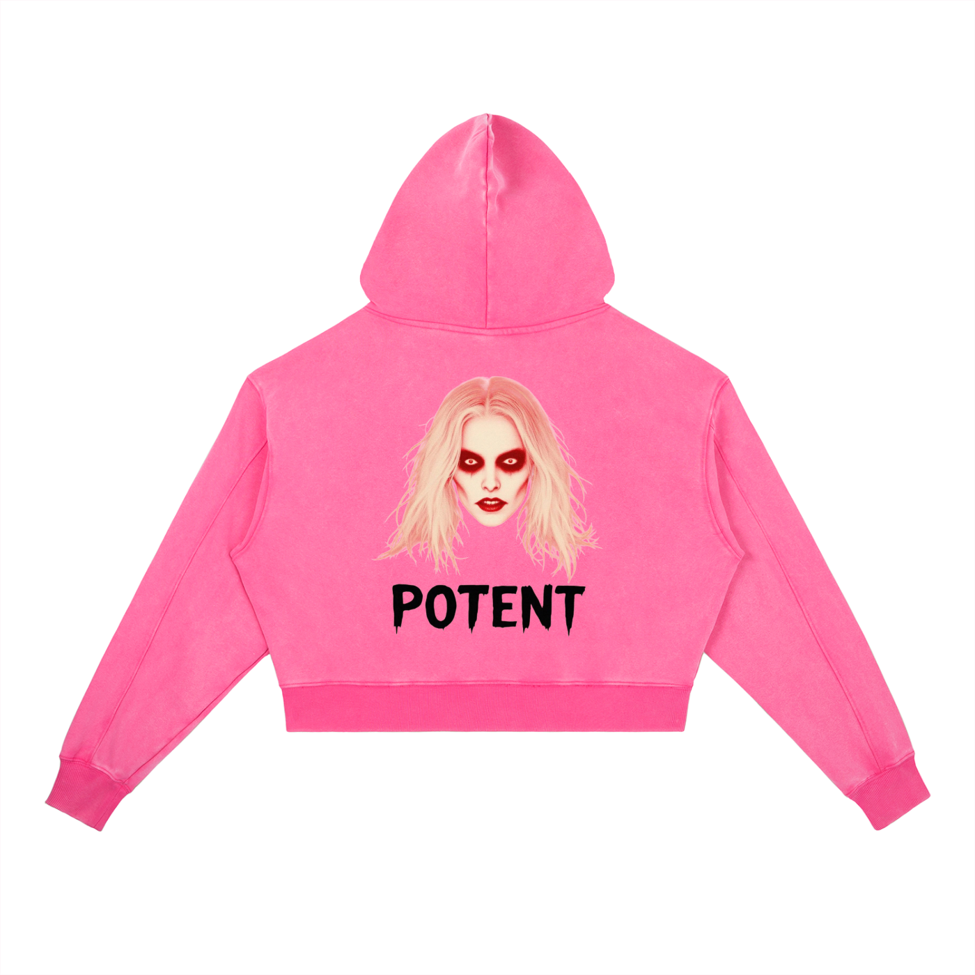 Women Vintage Washed Heavyweight Hoodie 400 GSM