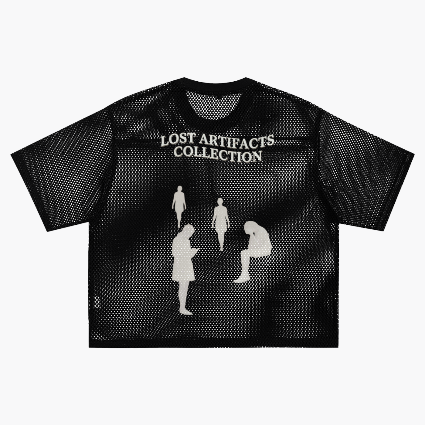 See-through Boxy Net T-Shirt