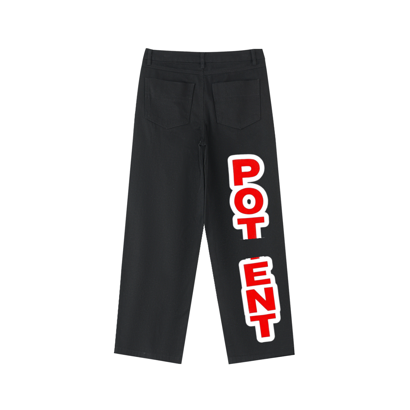 Heavyweight Cotton Straight-Leg Pants