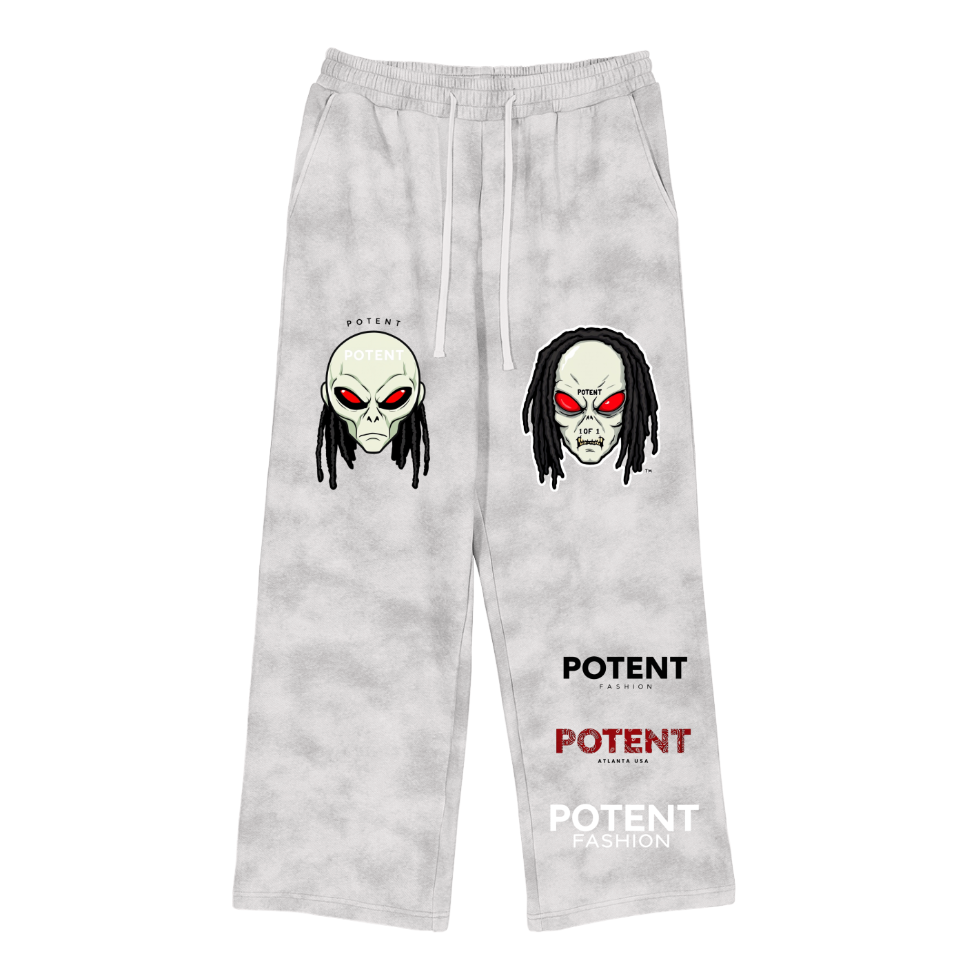 Dirty Washed Fleece Sweatpants