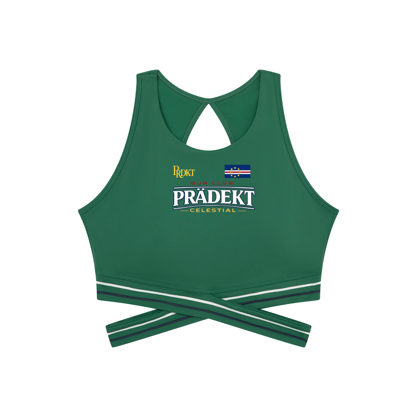 Women’s Criss-Cross Band Sports Bra