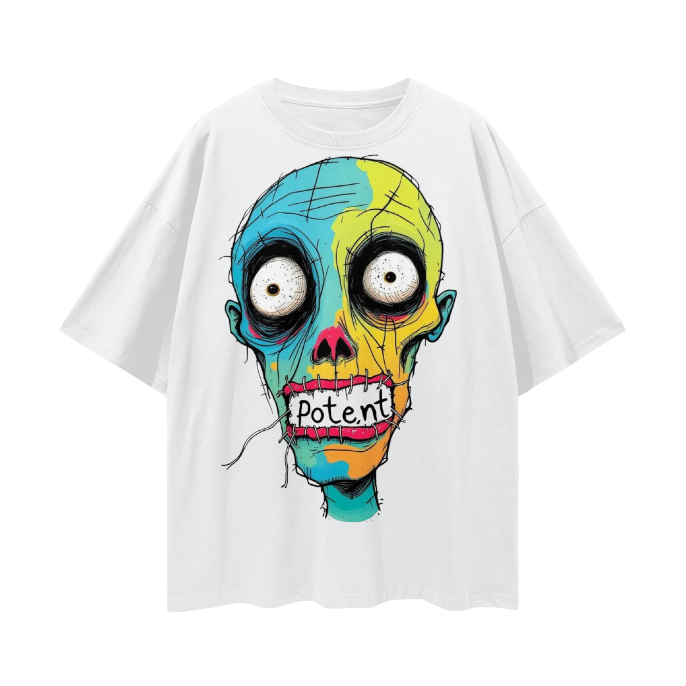 Streetwear Loose Drop Shoulder T-Shirt