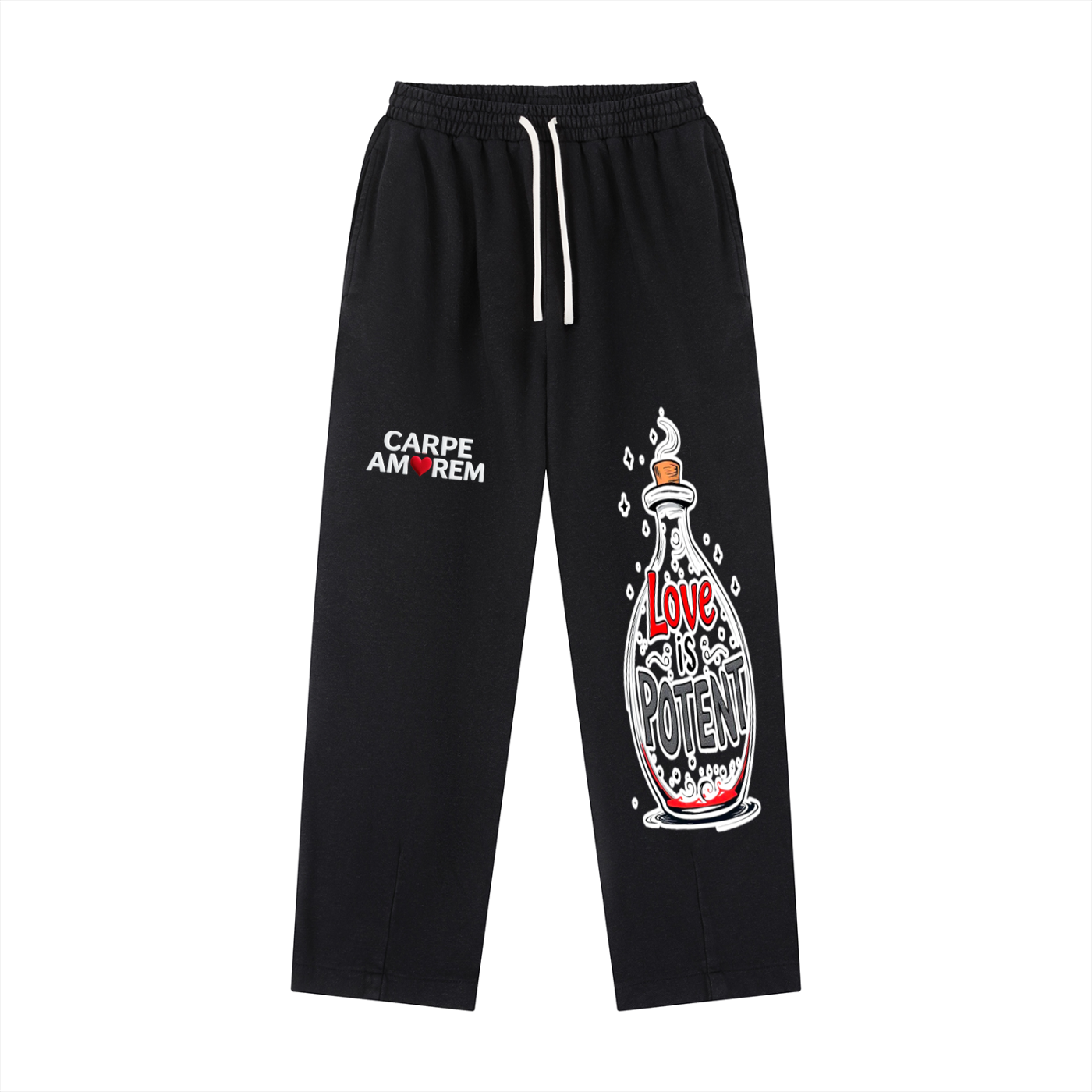 Vintage Washed Drawstring Sweatpants