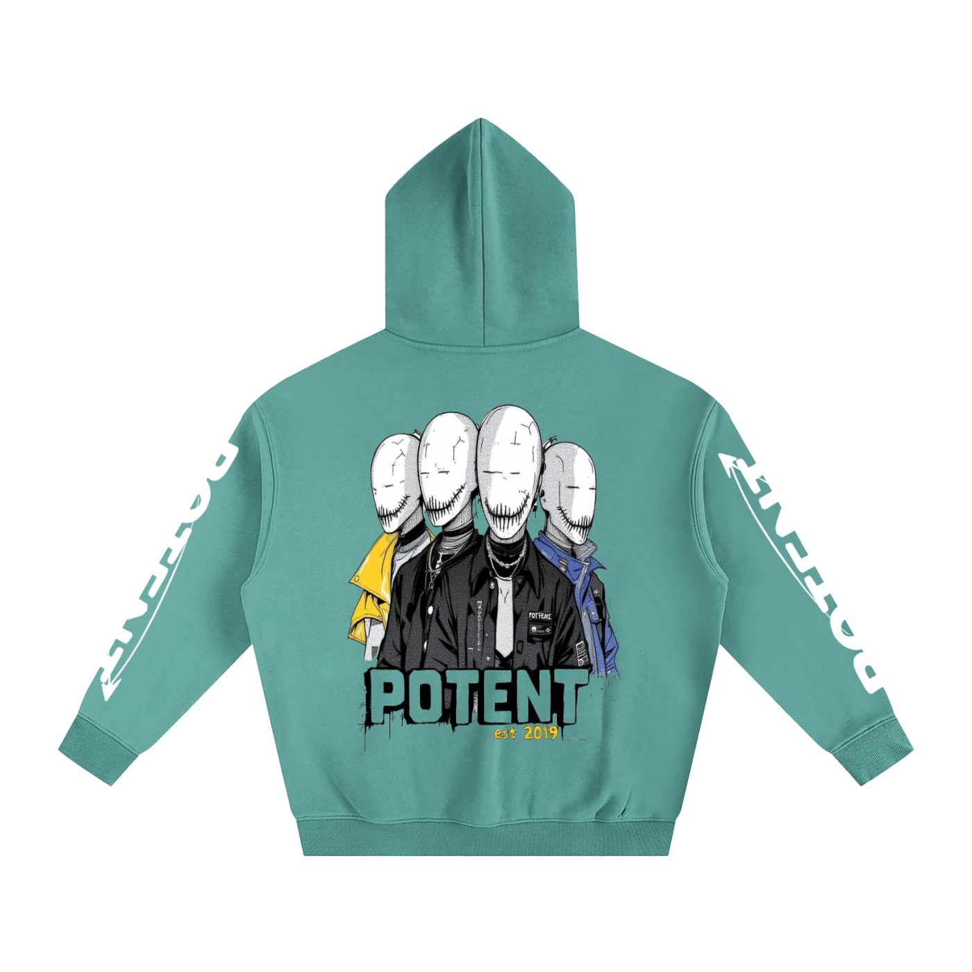 Oversize Fleeced Hoodie 350 GSM