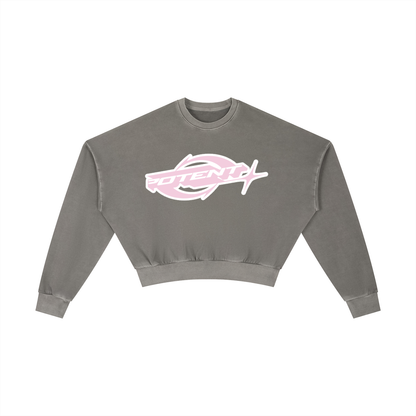 Vintage Washed Cropped Sweatshirt