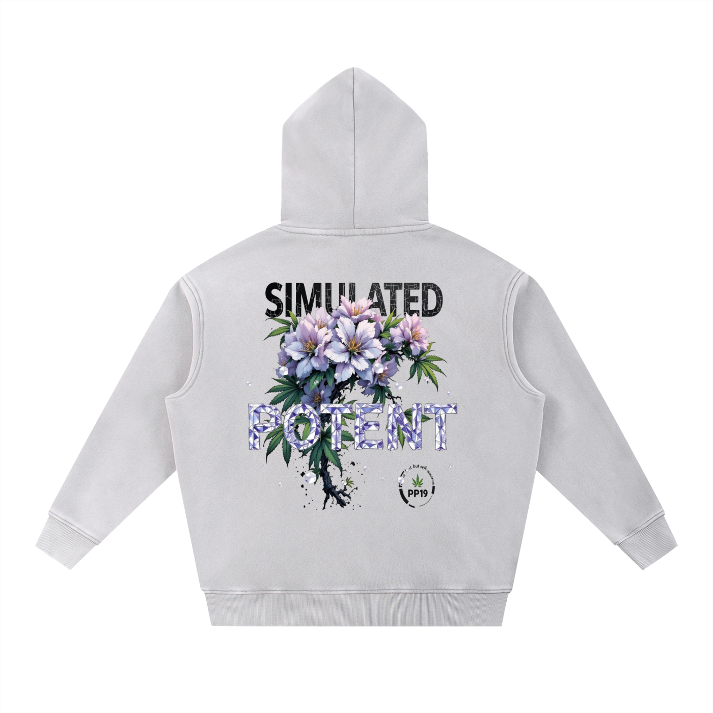 Snow Wash Fleece Oversize Hoodie 355 GSM