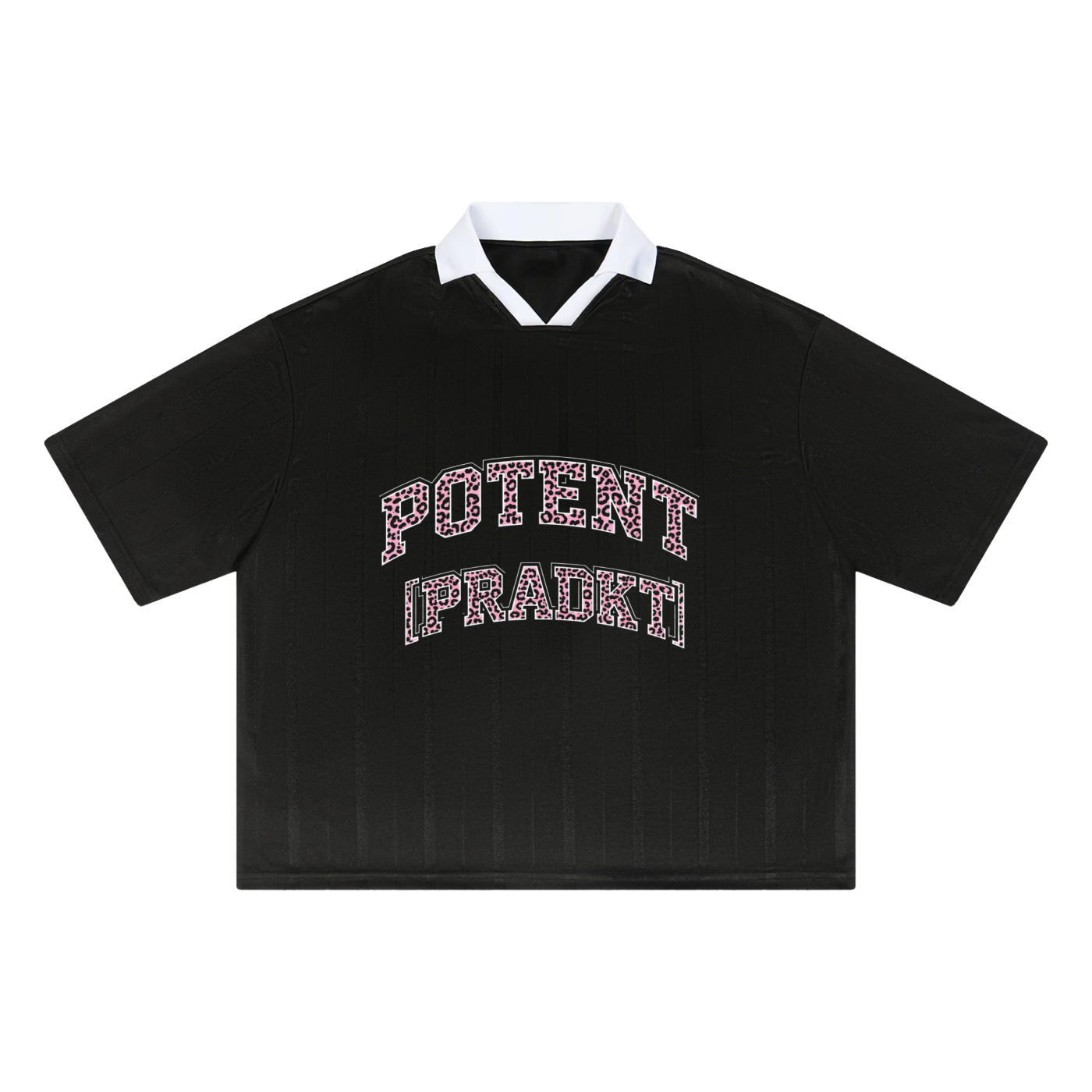 Unisex Striped Boxy Soccer Jersey