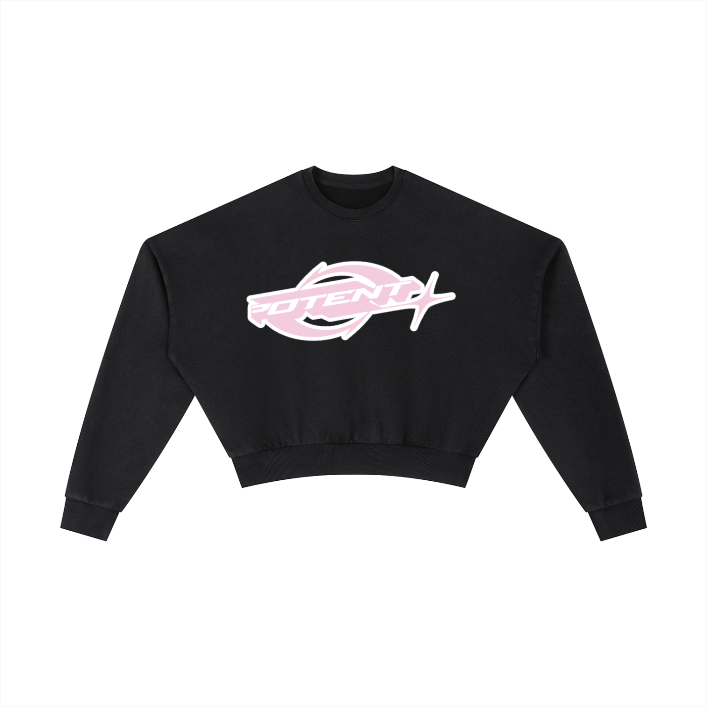 Vintage Washed Cropped Sweatshirt