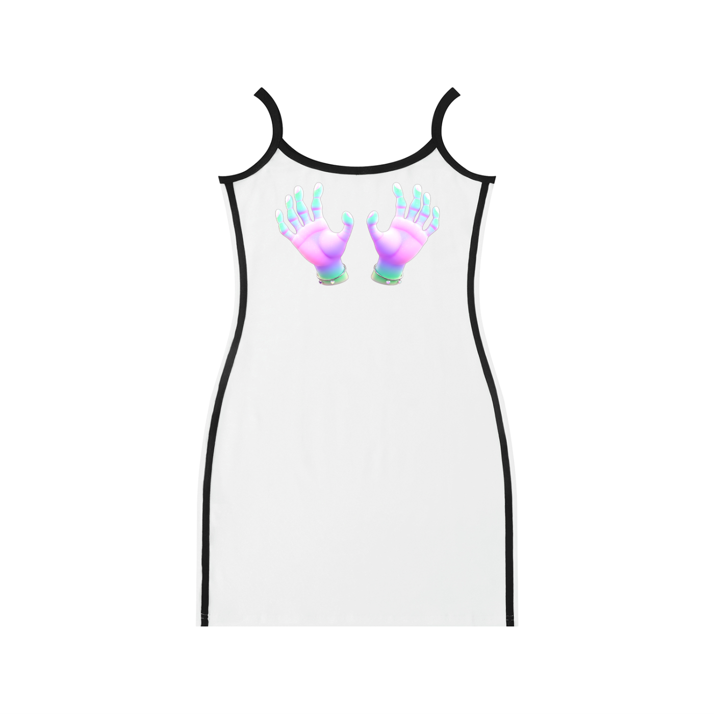 Women's Color Block Mini Dress