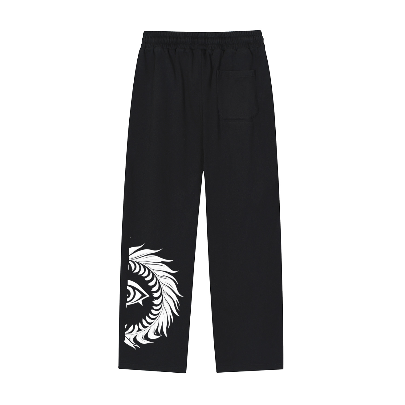 Reflection Striped Straight-Leg Sweatpants