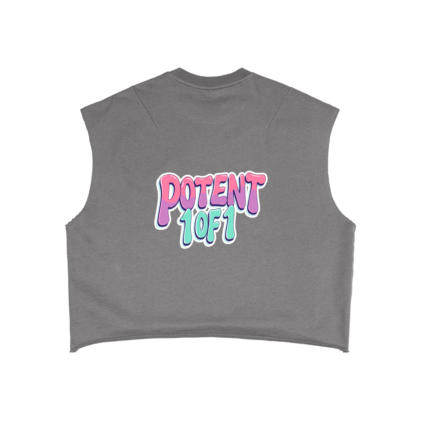 French Terry Boxy Tank Top