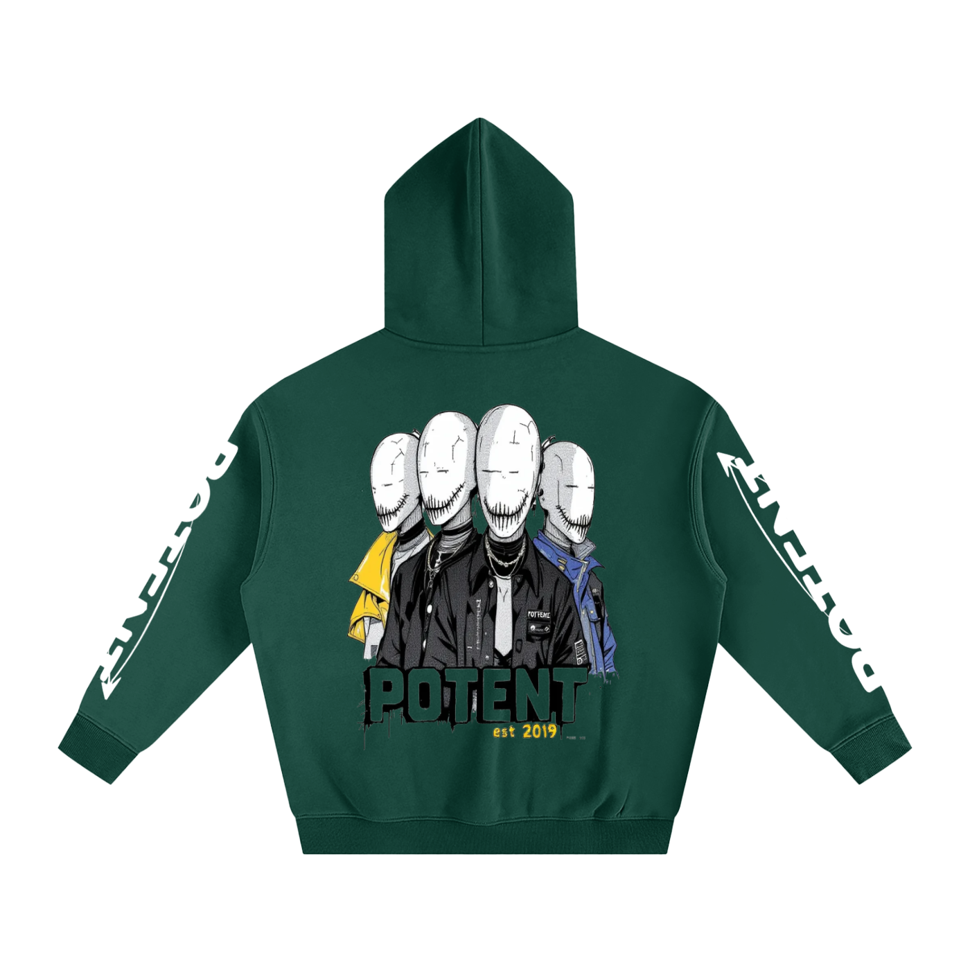 Oversize Fleeced Hoodie 350 GSM