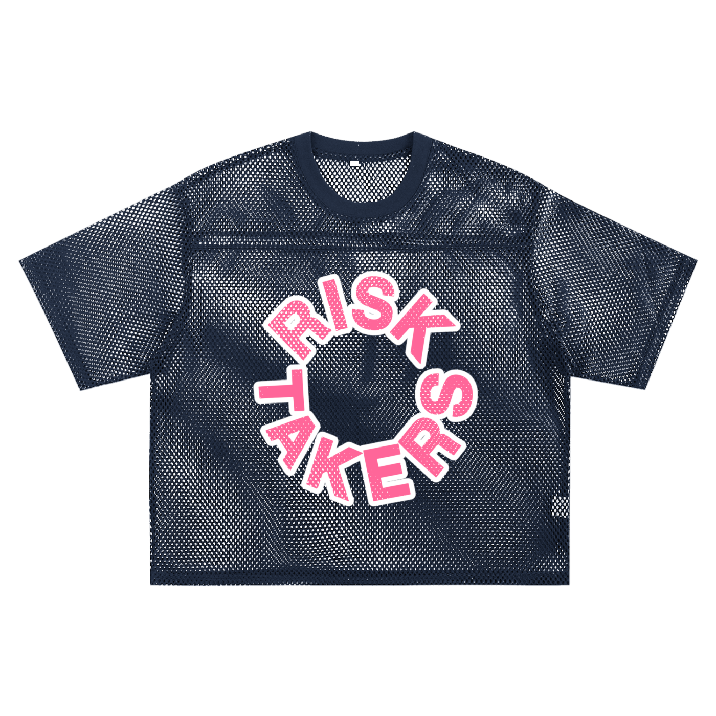 See-through Boxy Net T-Shirt