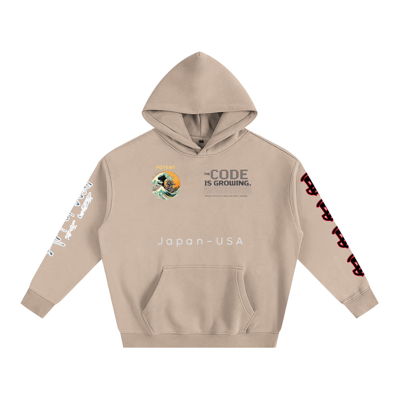 Oversize Fleeced Hoodie