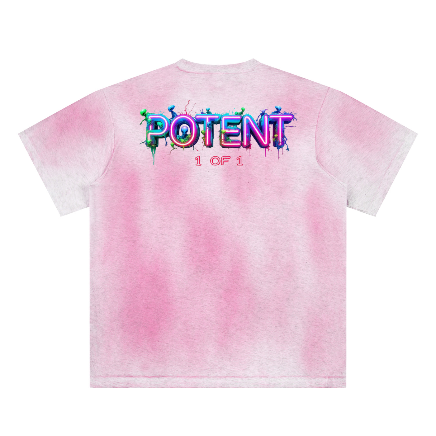 Sun Fade Hand-Painted T-Shirt