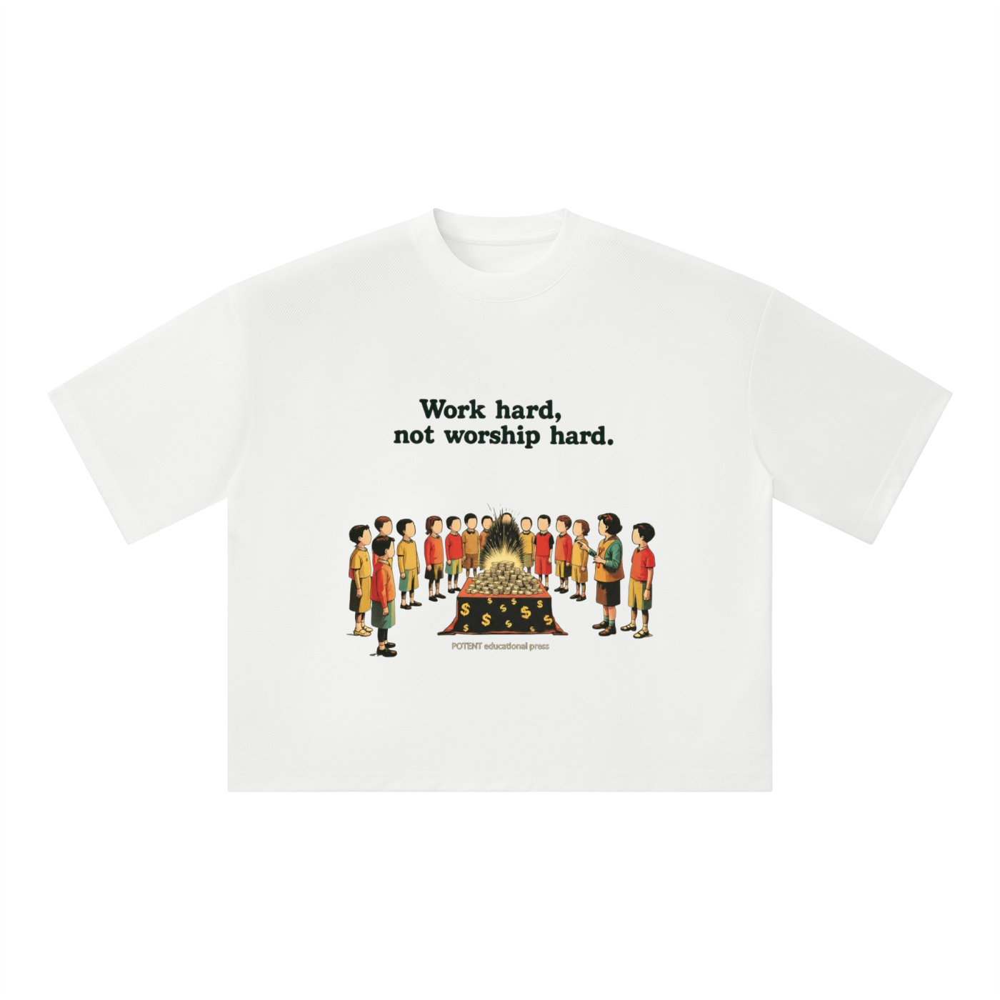 Unisex Boxy Mesh Jersey T-Shirt