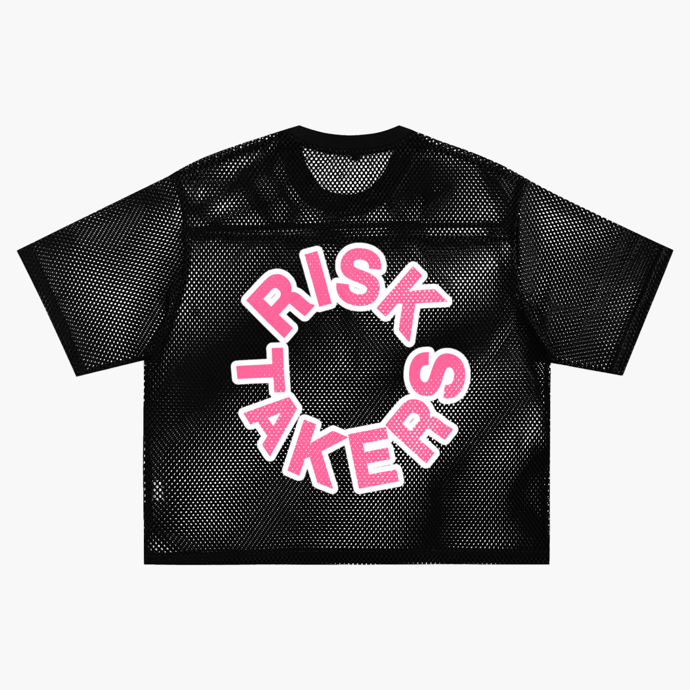 See-through Boxy Net T-Shirt