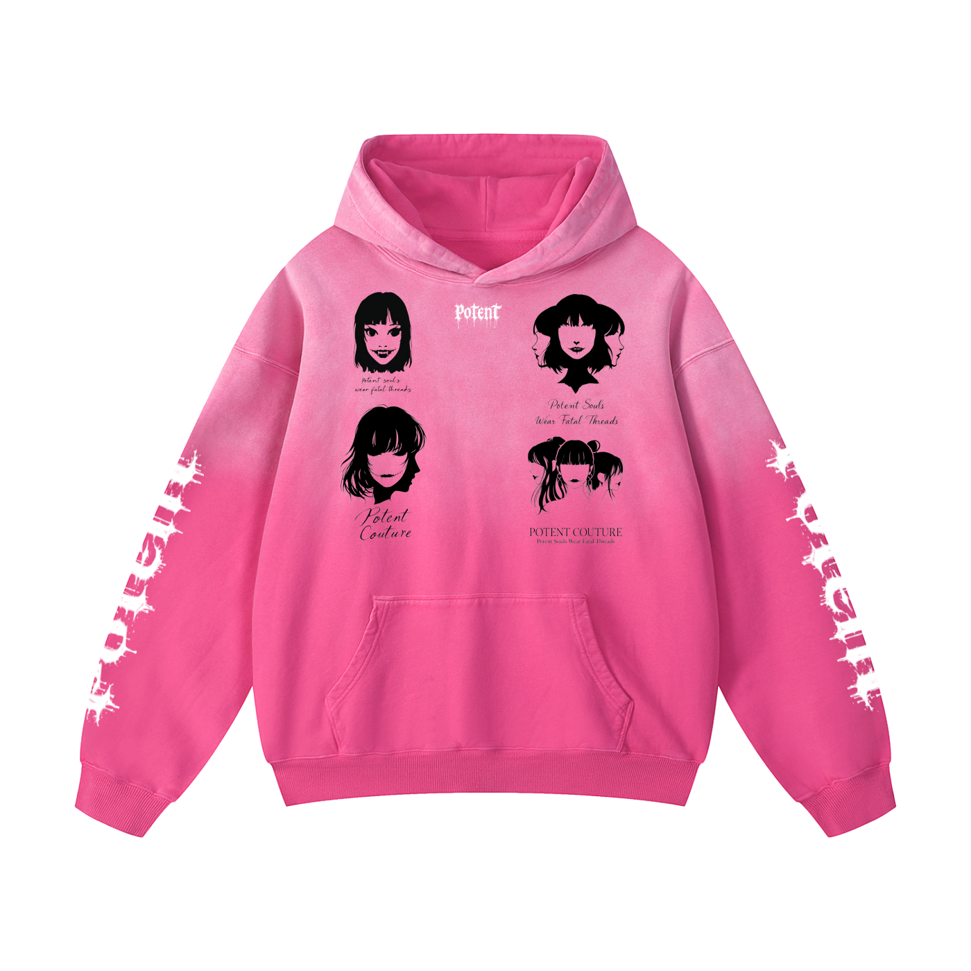 Heavyweight Sunfade Oversized Hoodie 400 GSM