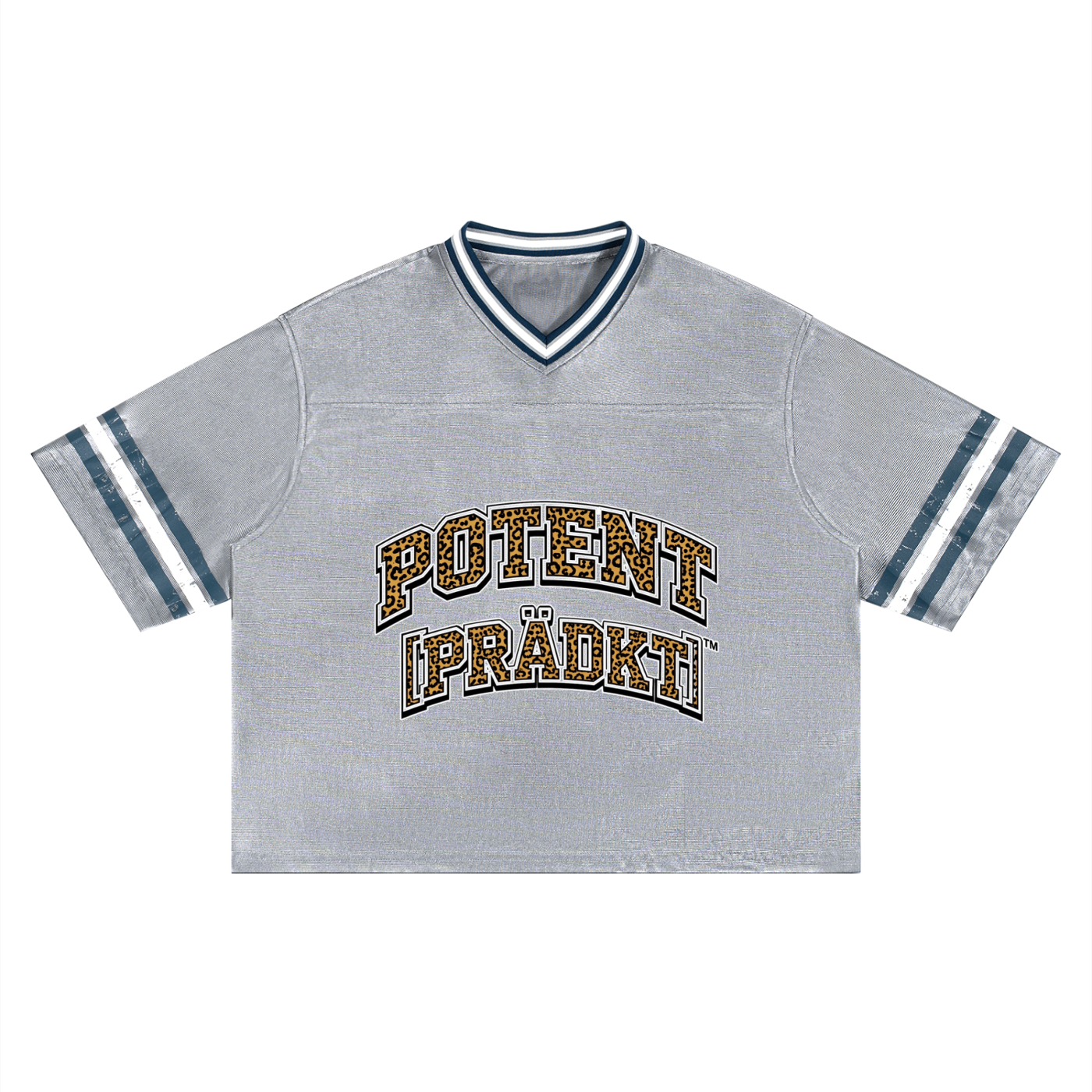 Unisex Boxy Striped Soccer Jersey