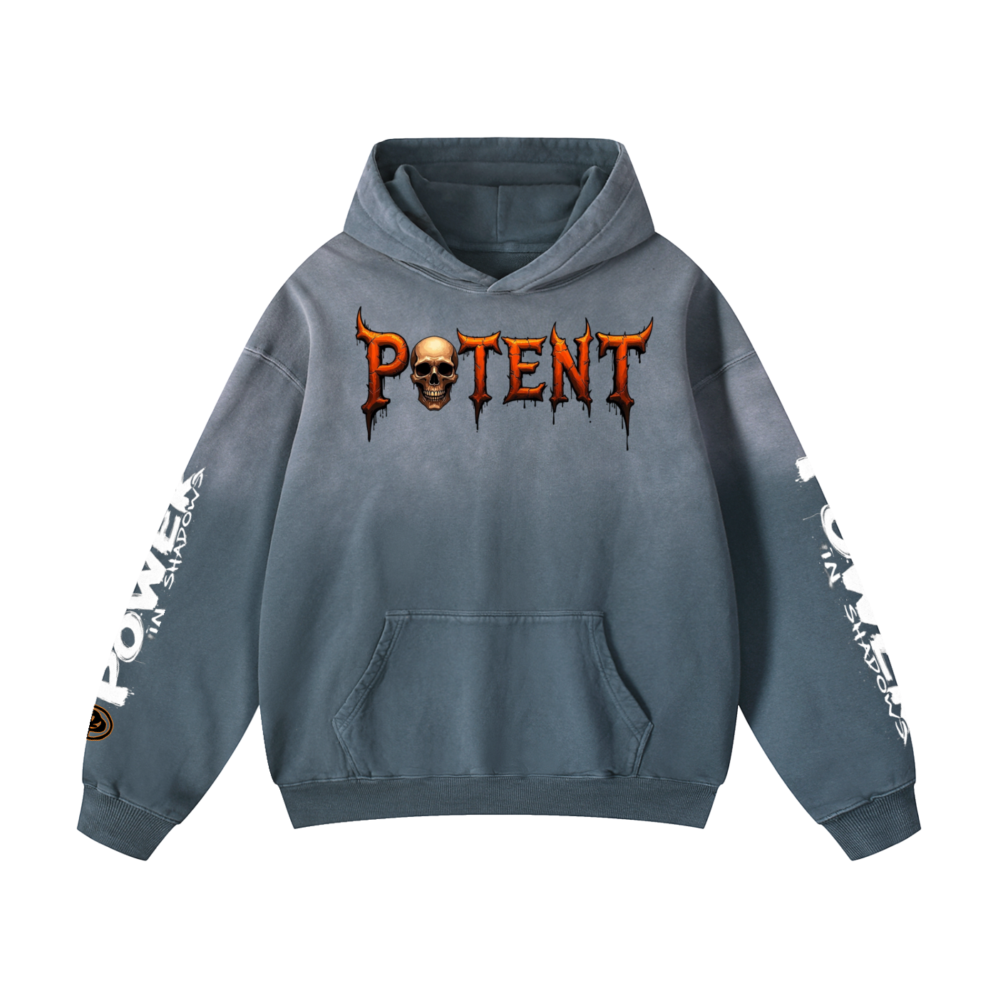 Heavyweight Sunfade Oversized Hoodie 400 GSM