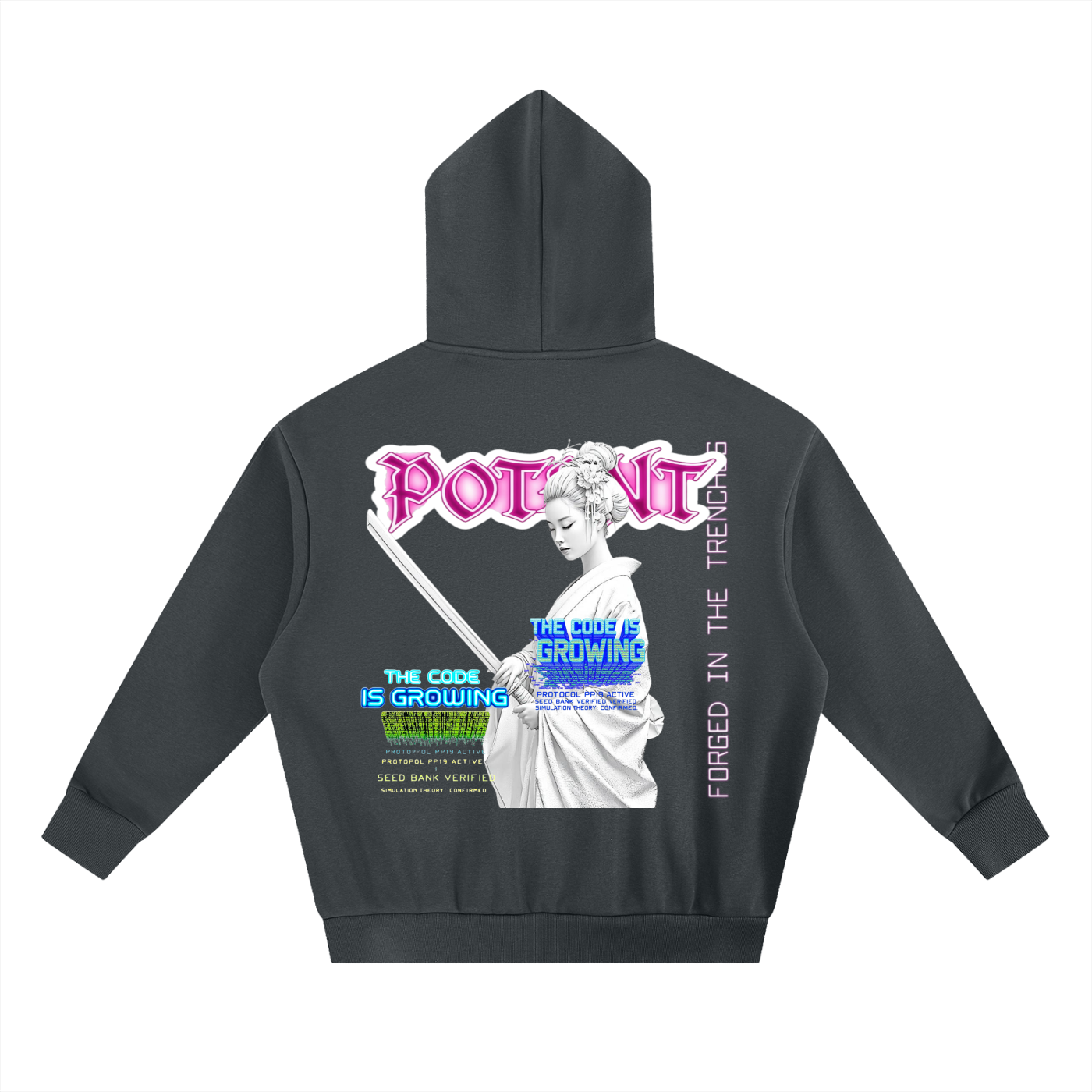 Essential Heavyweight Boxy Fleece Hoodie 500 GSM