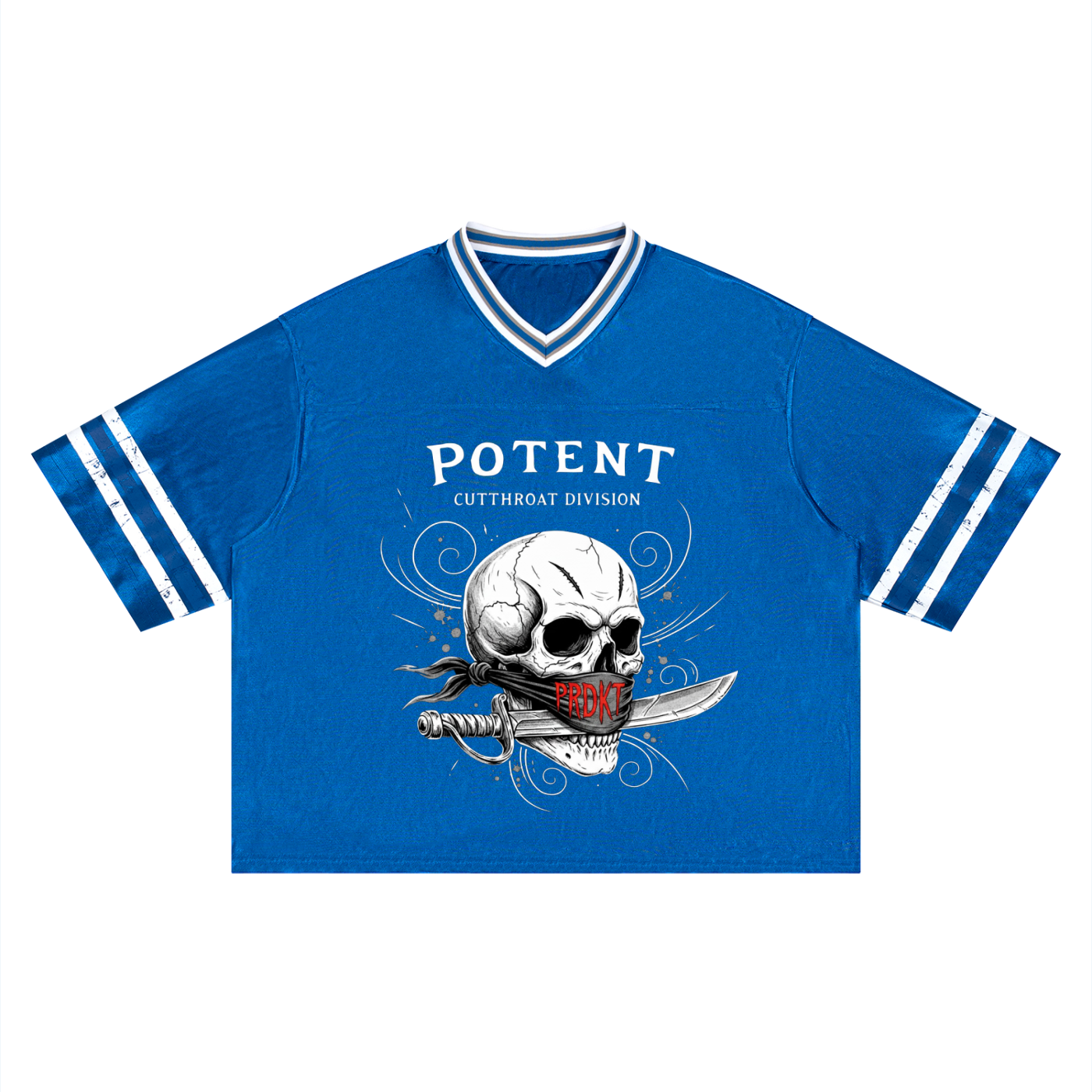 Unisex Boxy Striped Soccer Jersey