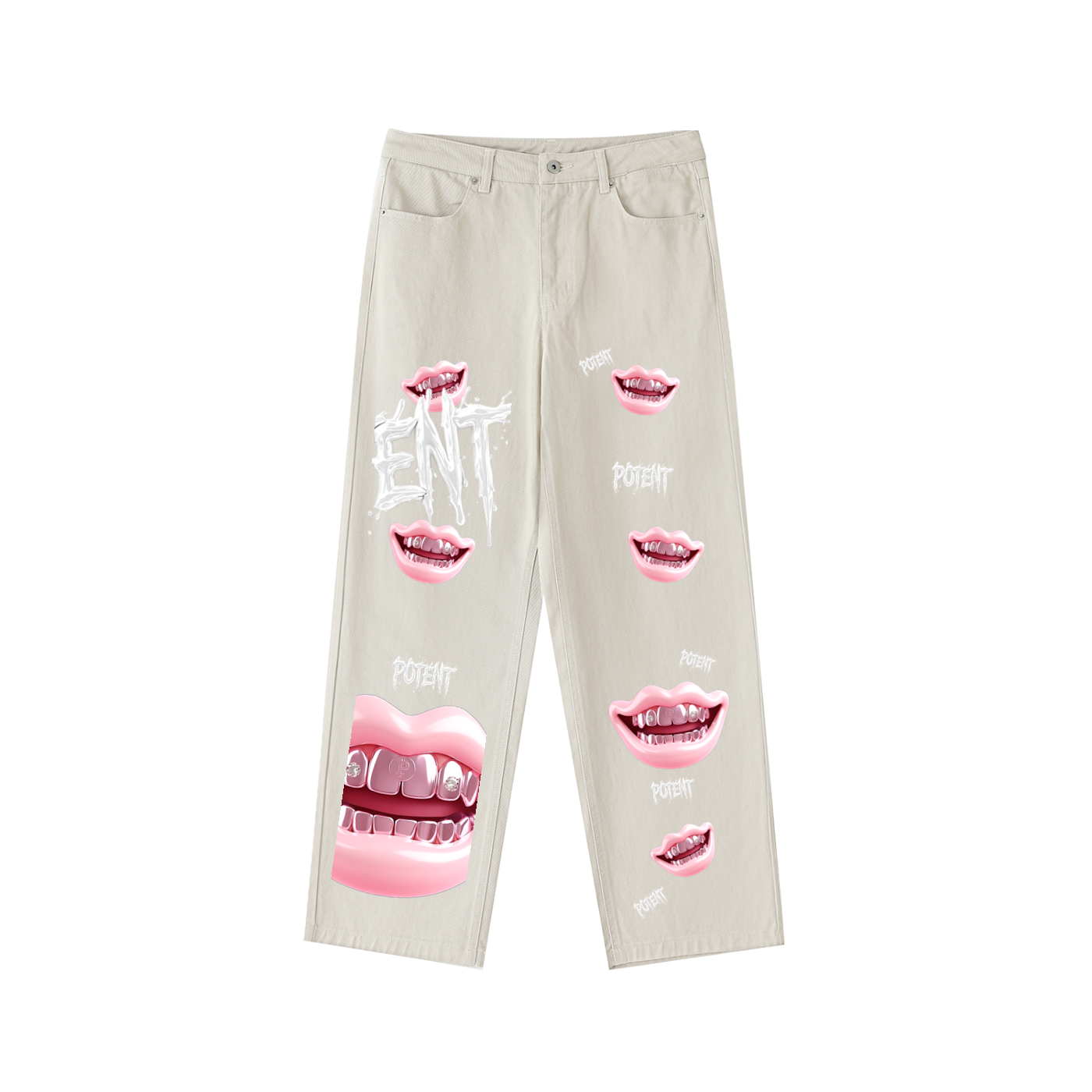 Heavyweight Cotton Straight-Leg Pants