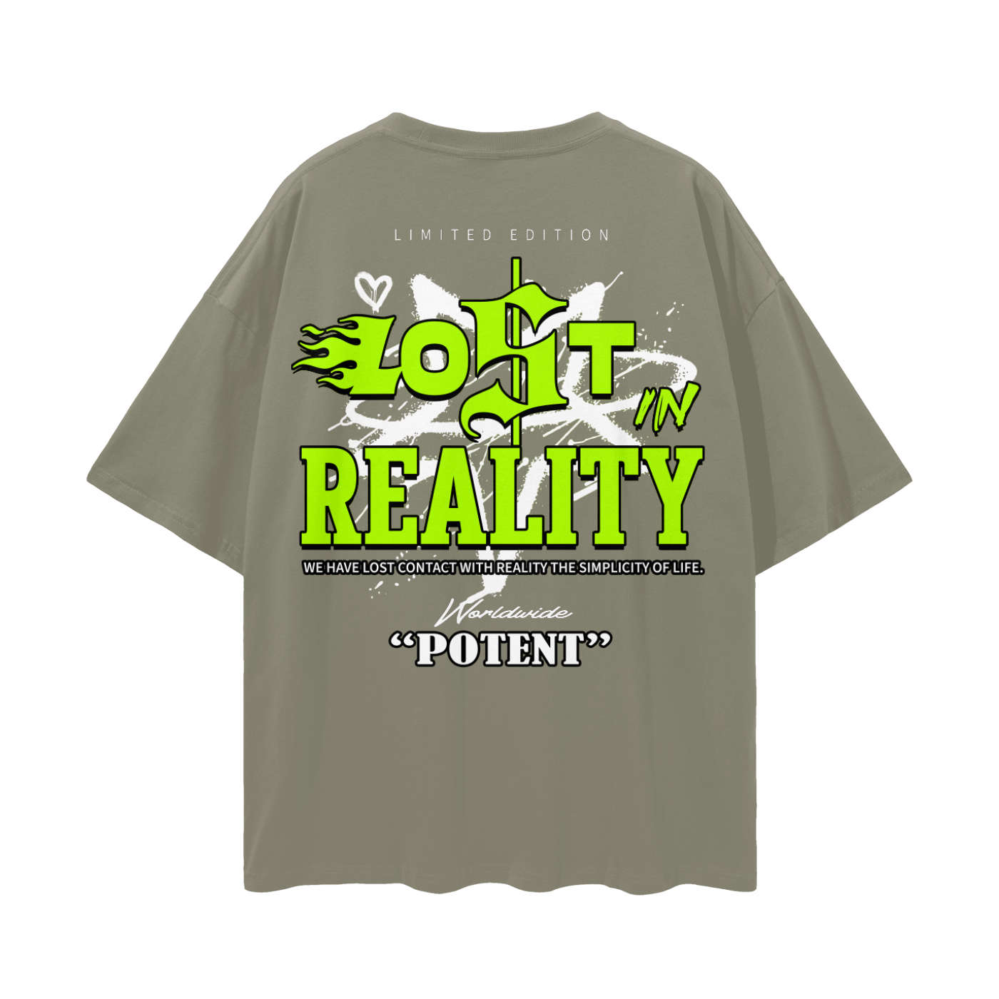 Streetwear Loose Drop Shoulder T-Shirt