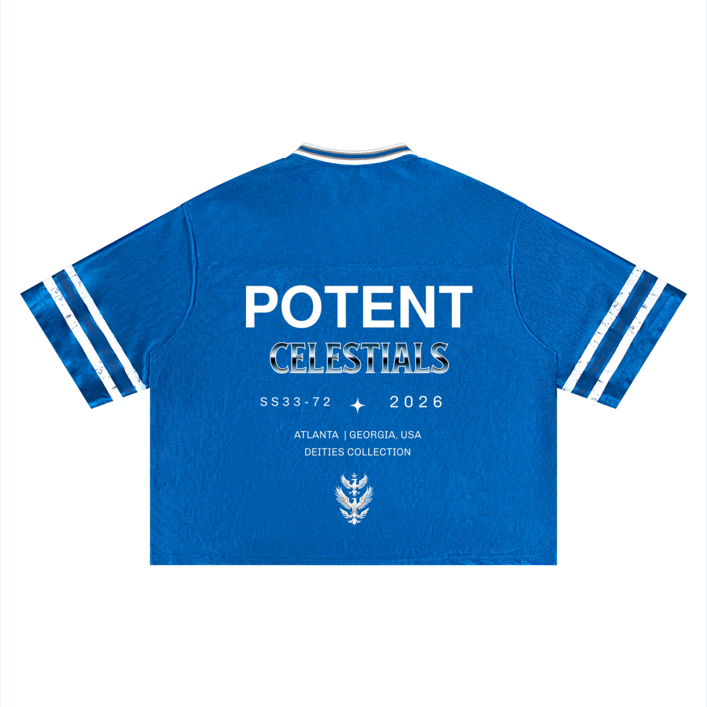 Unisex Boxy Striped Soccer Jersey