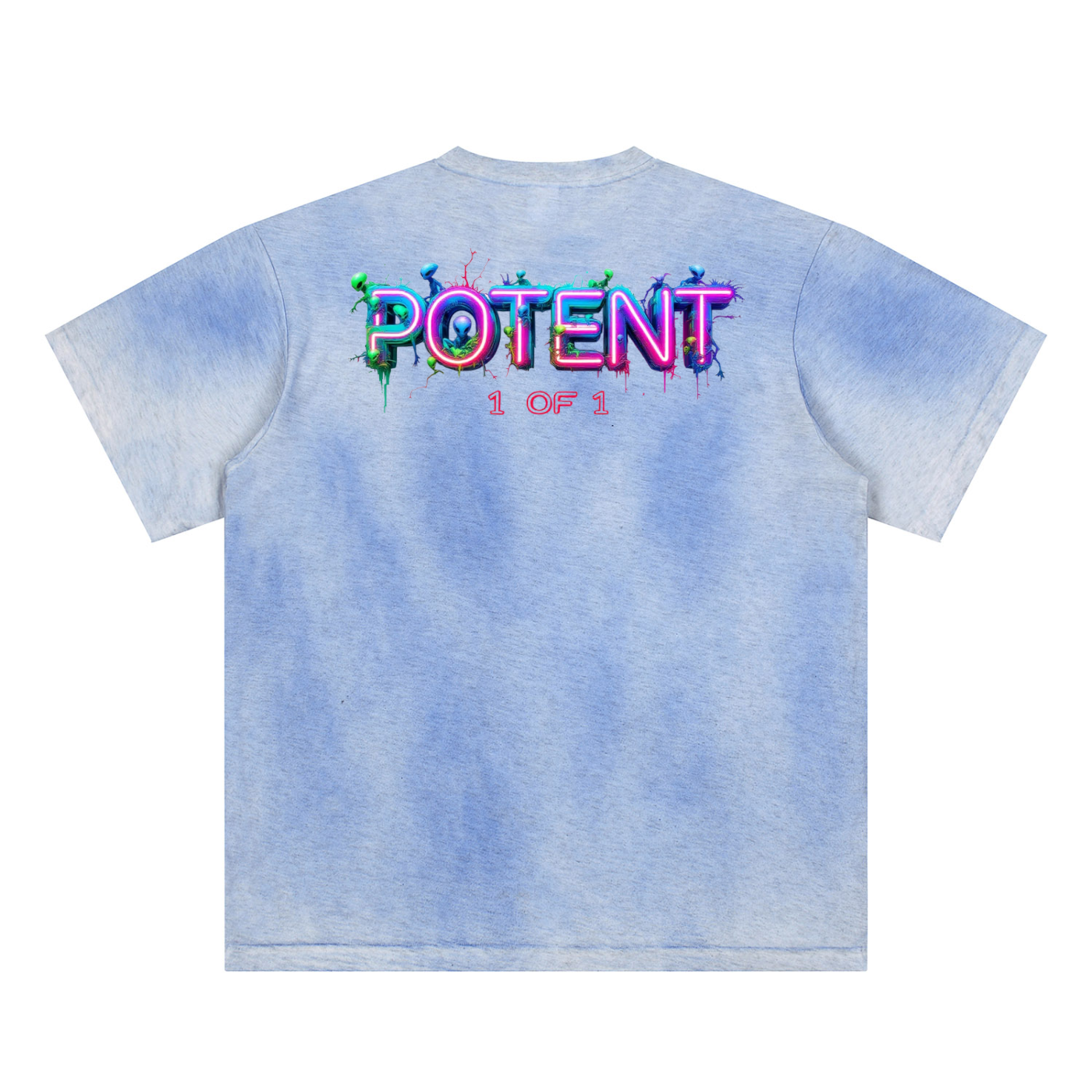 Sun Fade Hand-Painted T-Shirt