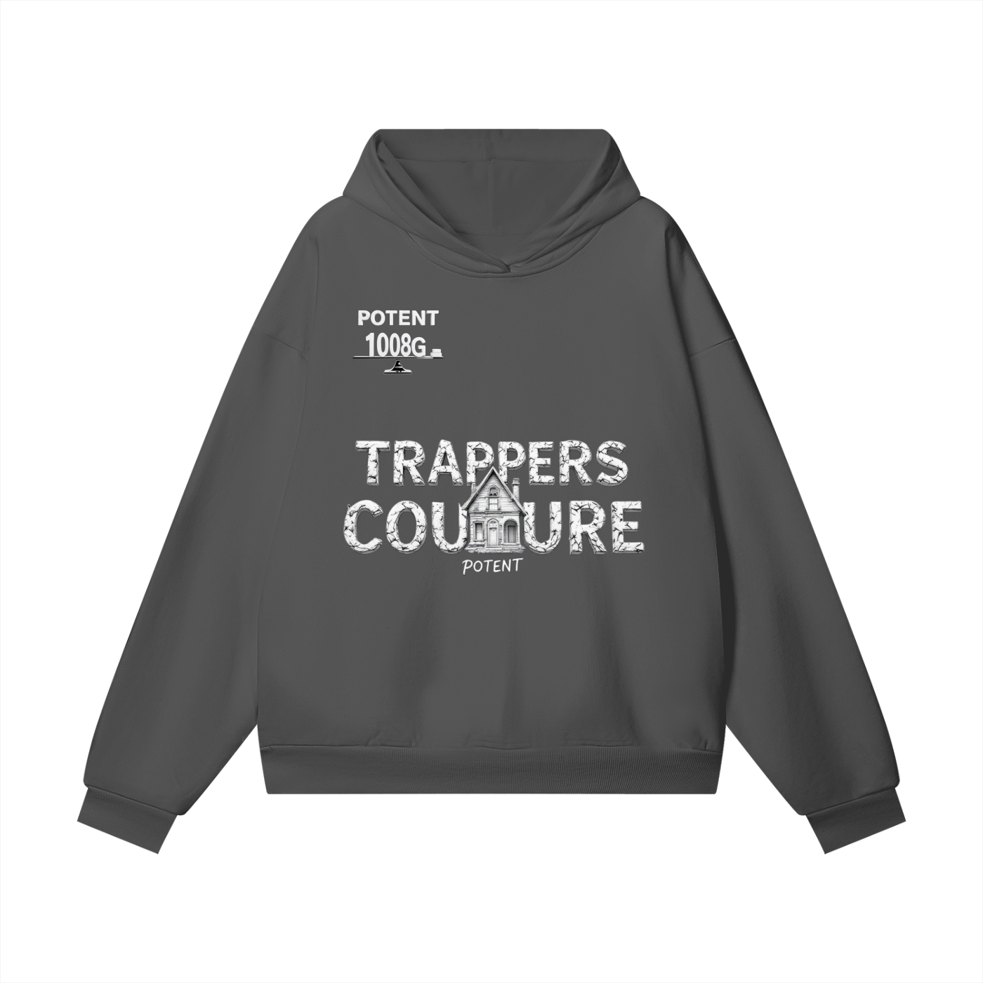 Oversize Heavyweight Hidden Pocket Fleece Hoodie - 460 GSM