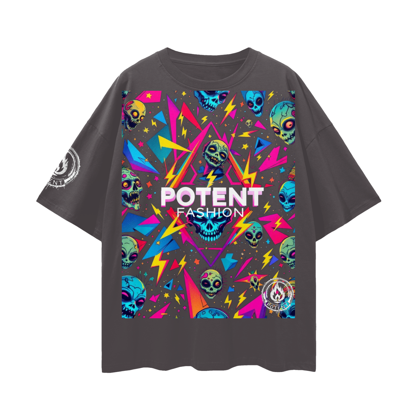 Streetwear Loose Drop Shoulder T-Shirt