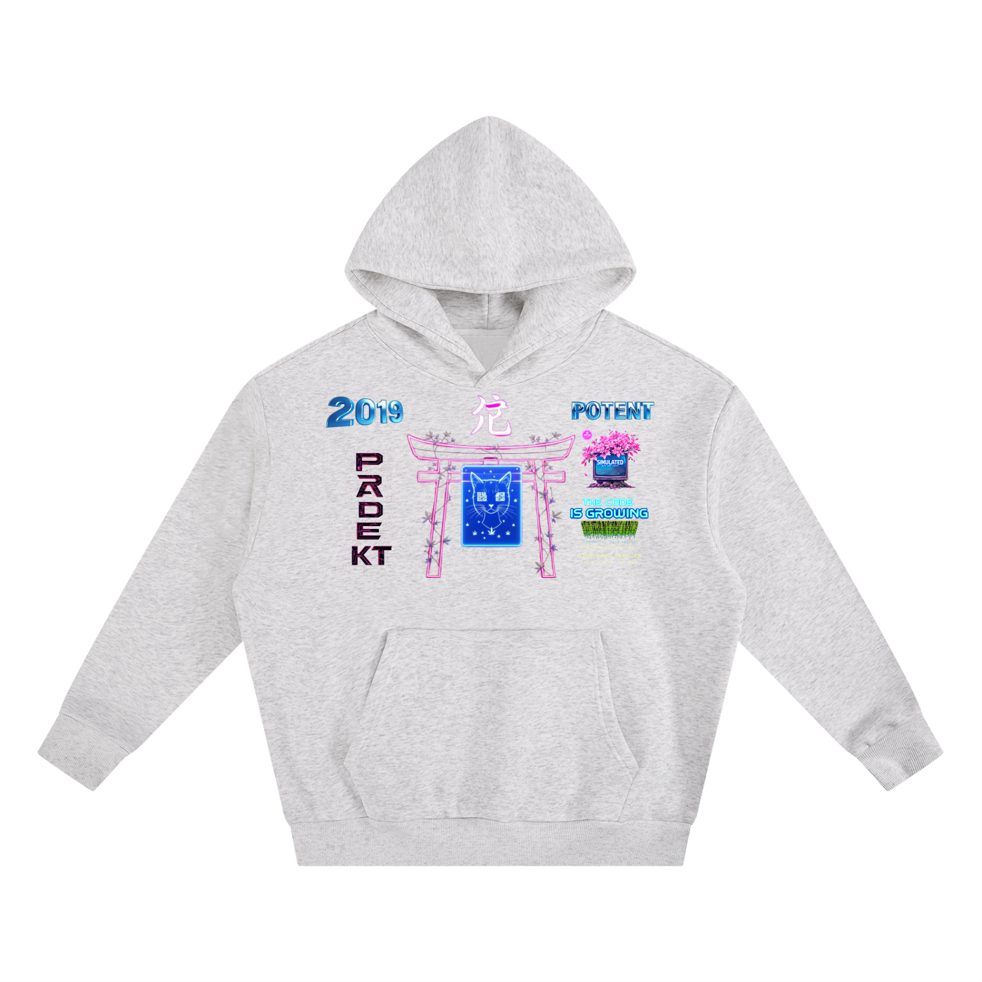 Essential Heavyweight Boxy Fleece Hoodie 500 GSM