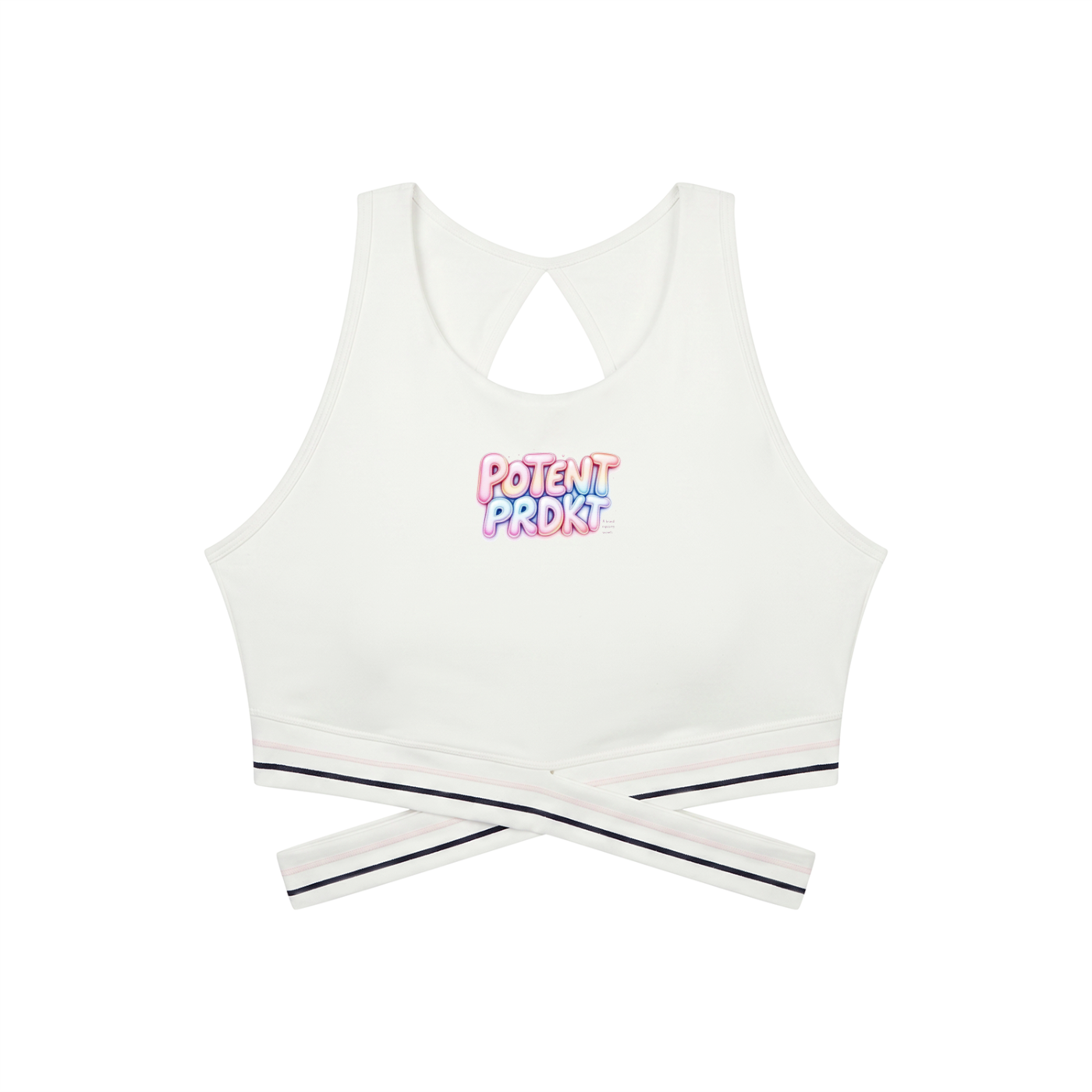 Women’s Criss-Cross Band Sports Bra