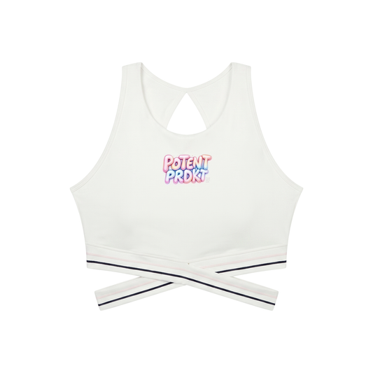 Women’s Criss-Cross Band Sports Bra