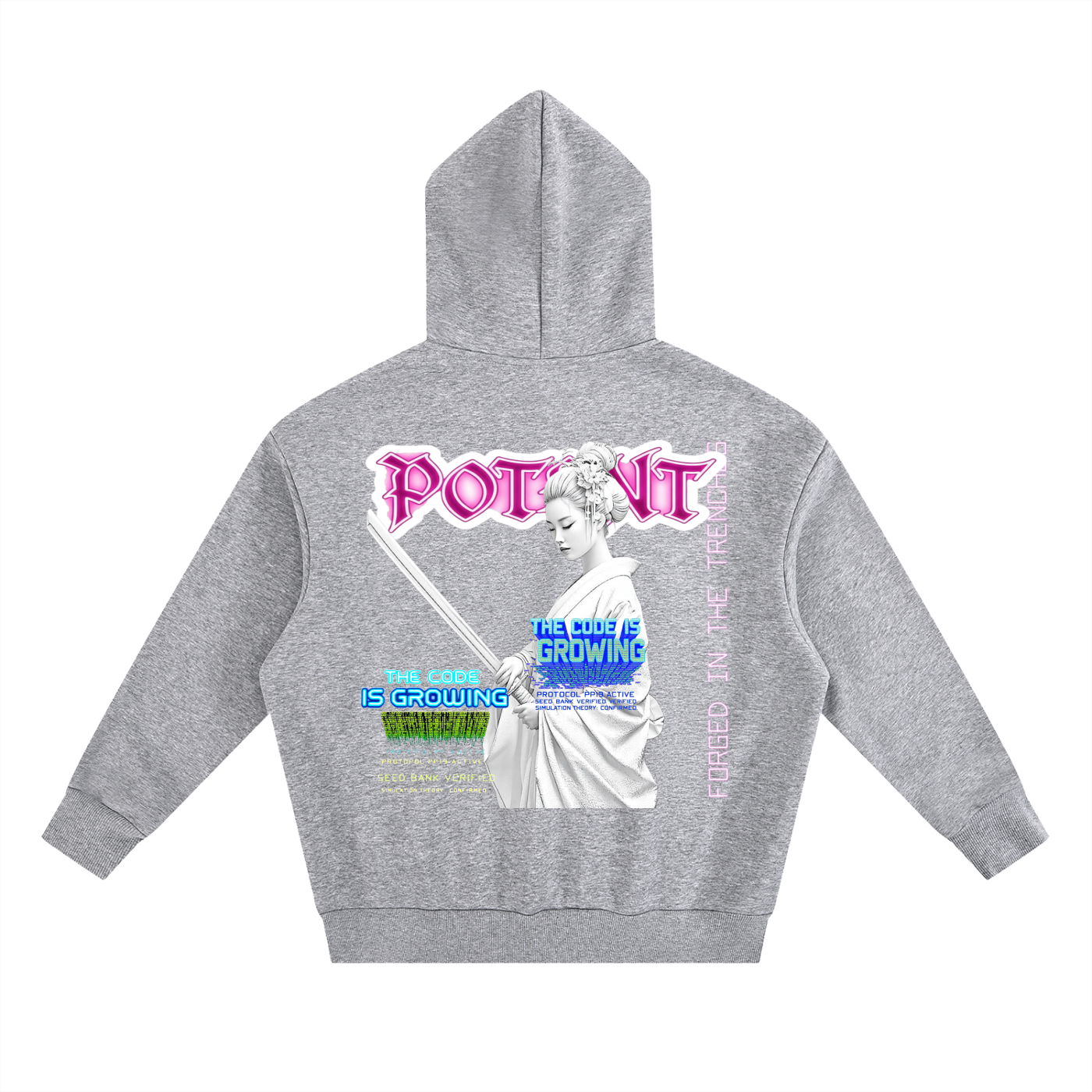 Essential Heavyweight Boxy Fleece Hoodie 500 GSM