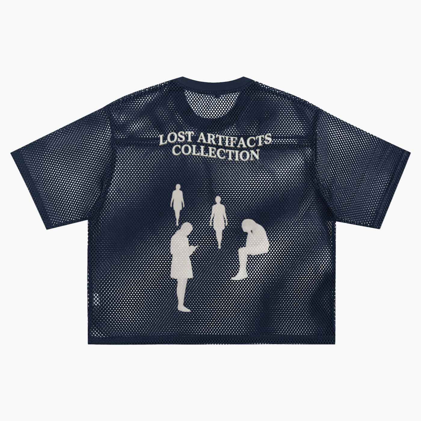 See-through Boxy Net T-Shirt