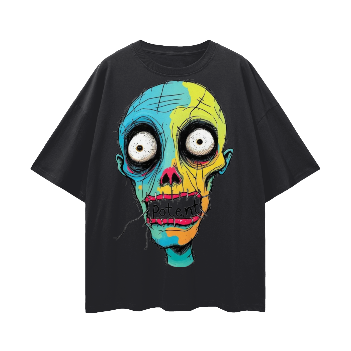 Streetwear Loose Drop Shoulder T-Shirt