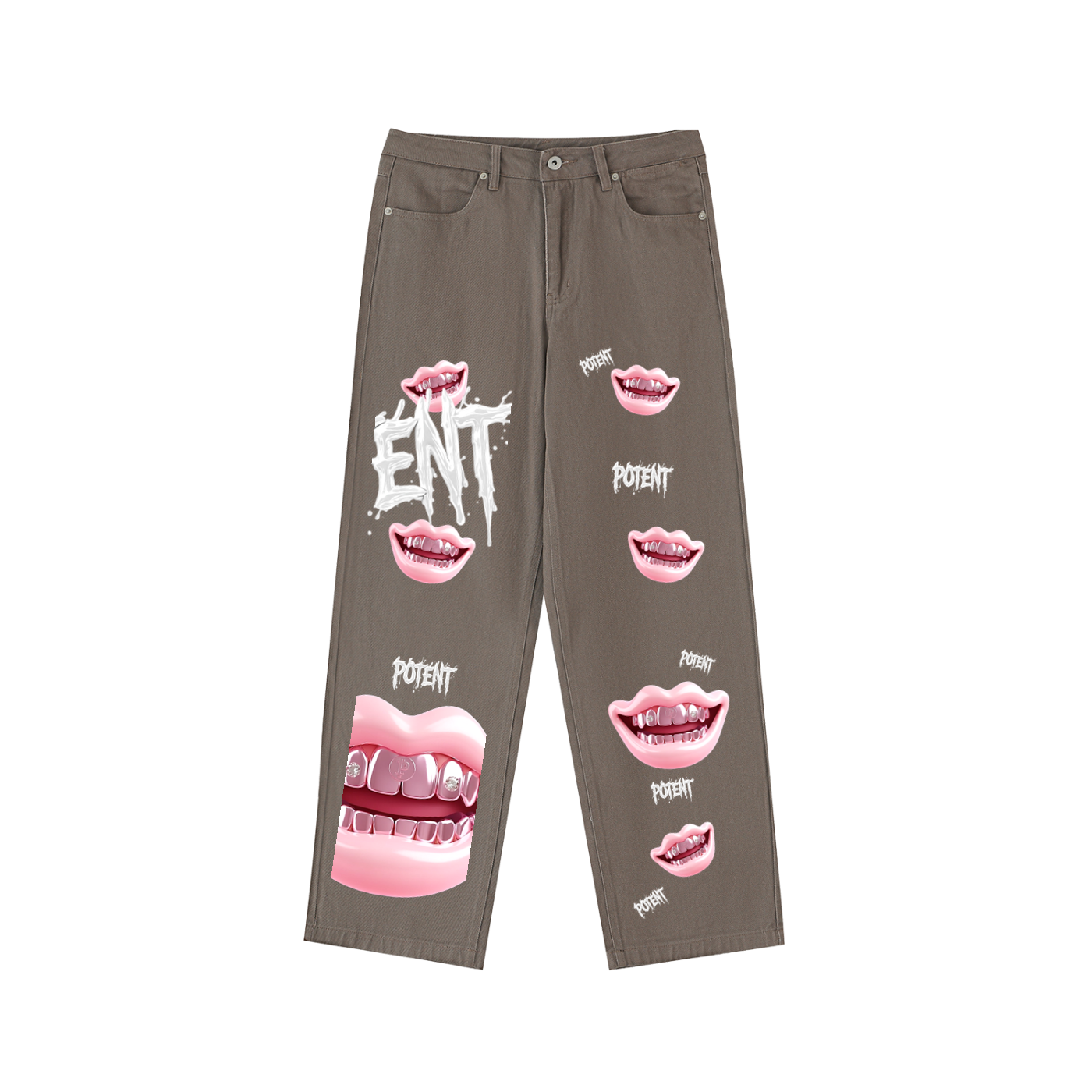 Heavyweight Cotton Straight-Leg Pants