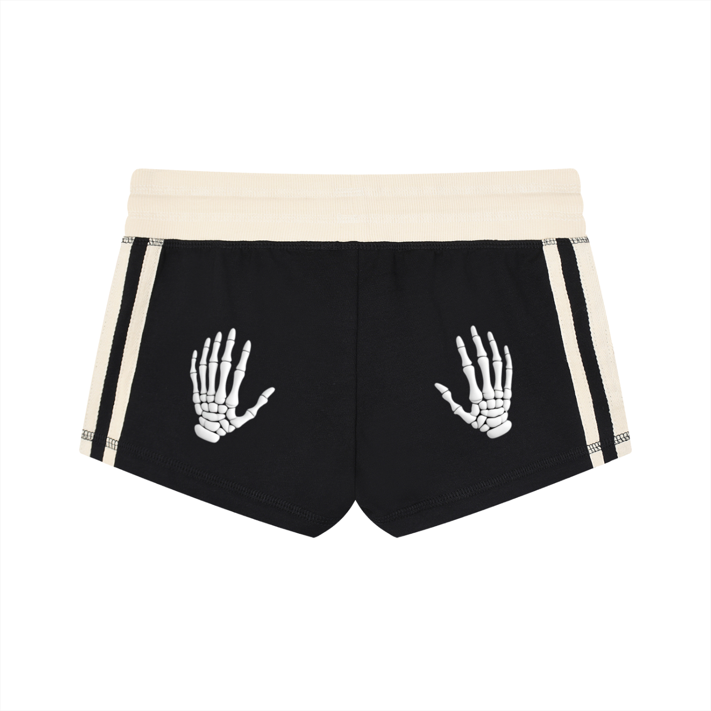 Women's Contrast Stripe Track Shorts