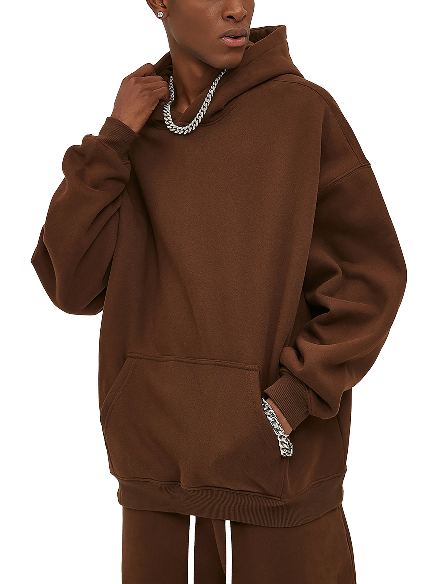 Oversize Fleeced Hoodie 350 GSM