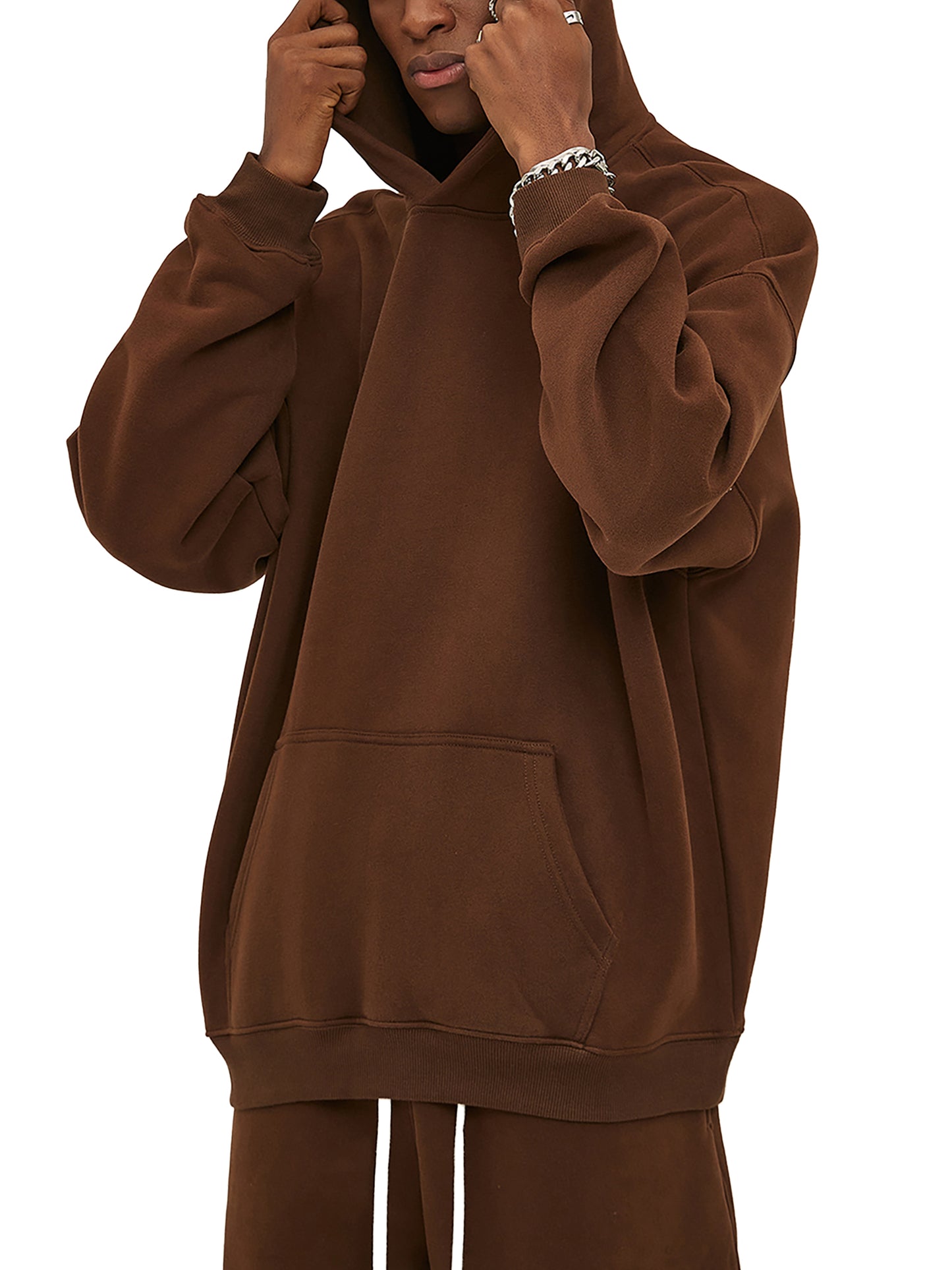 Oversize Fleeced Hoodie 350 GSM