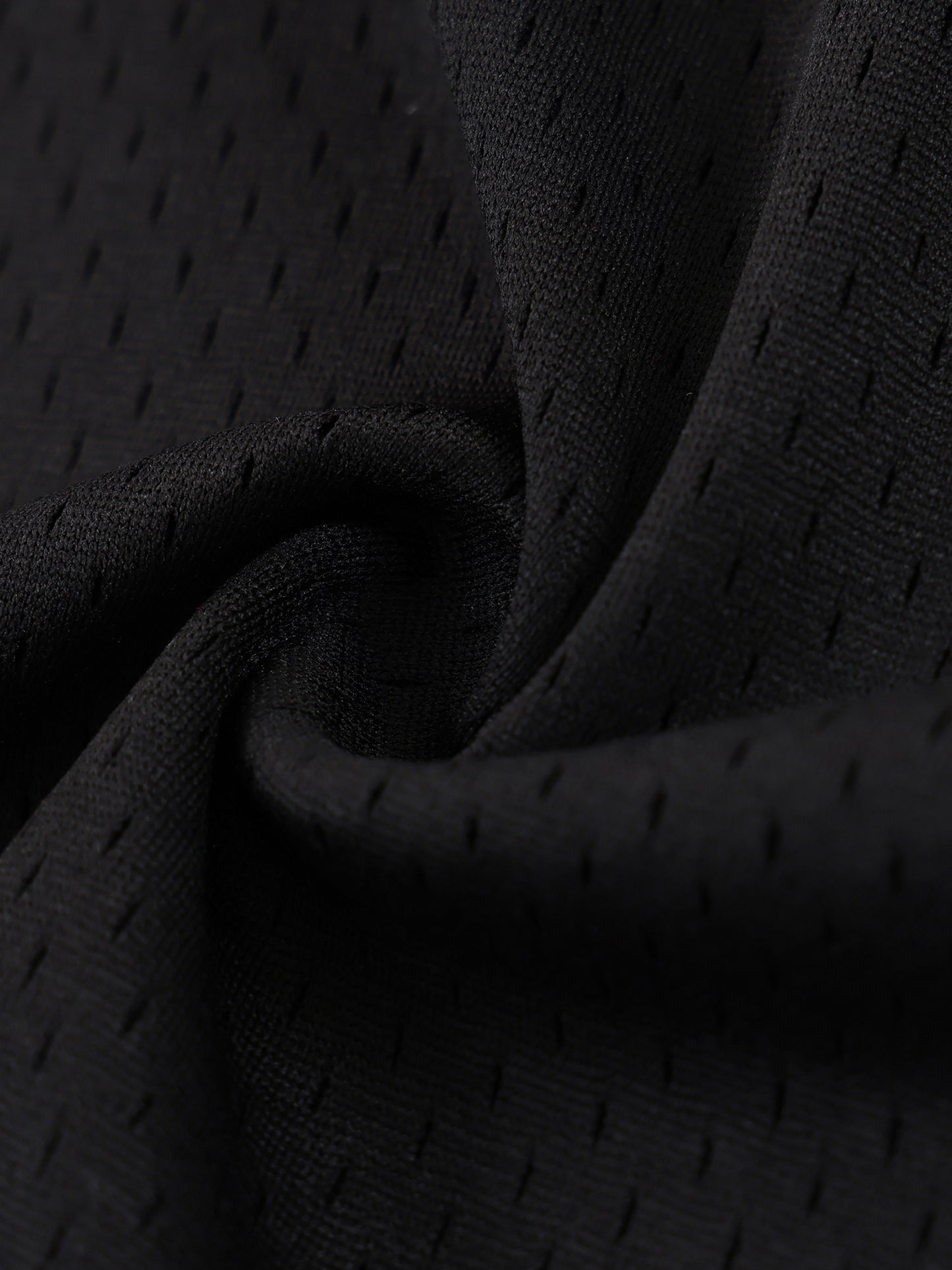 Oversized Mesh V-Neck Soccer Jersey