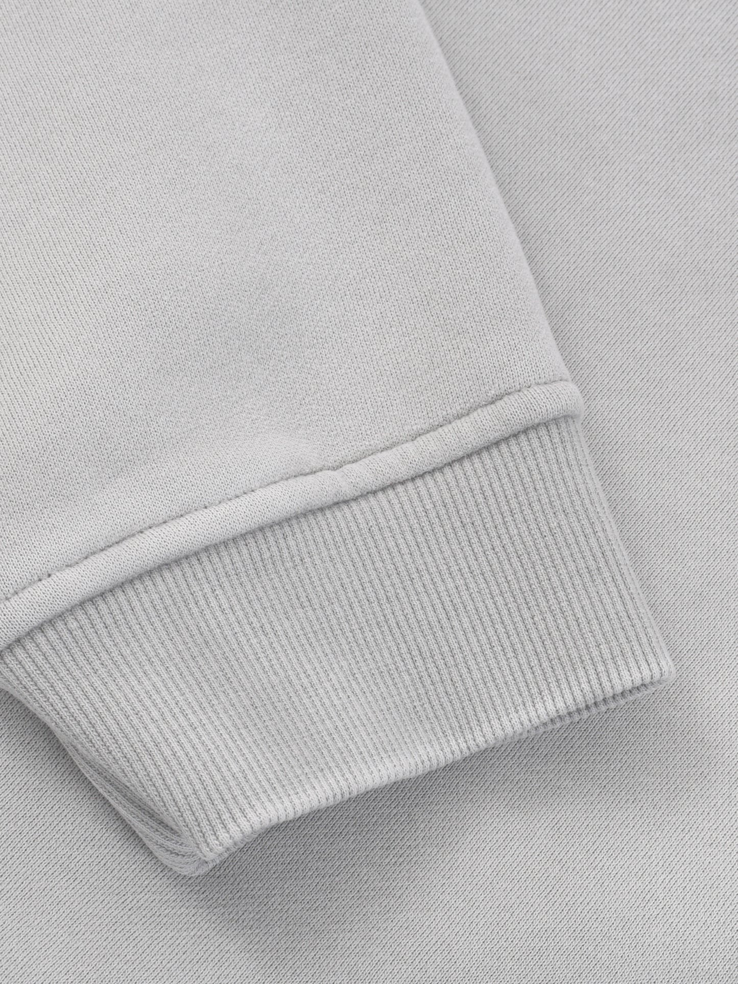 Sunfade Two-way Zipper Boxy Fleece Hoodie